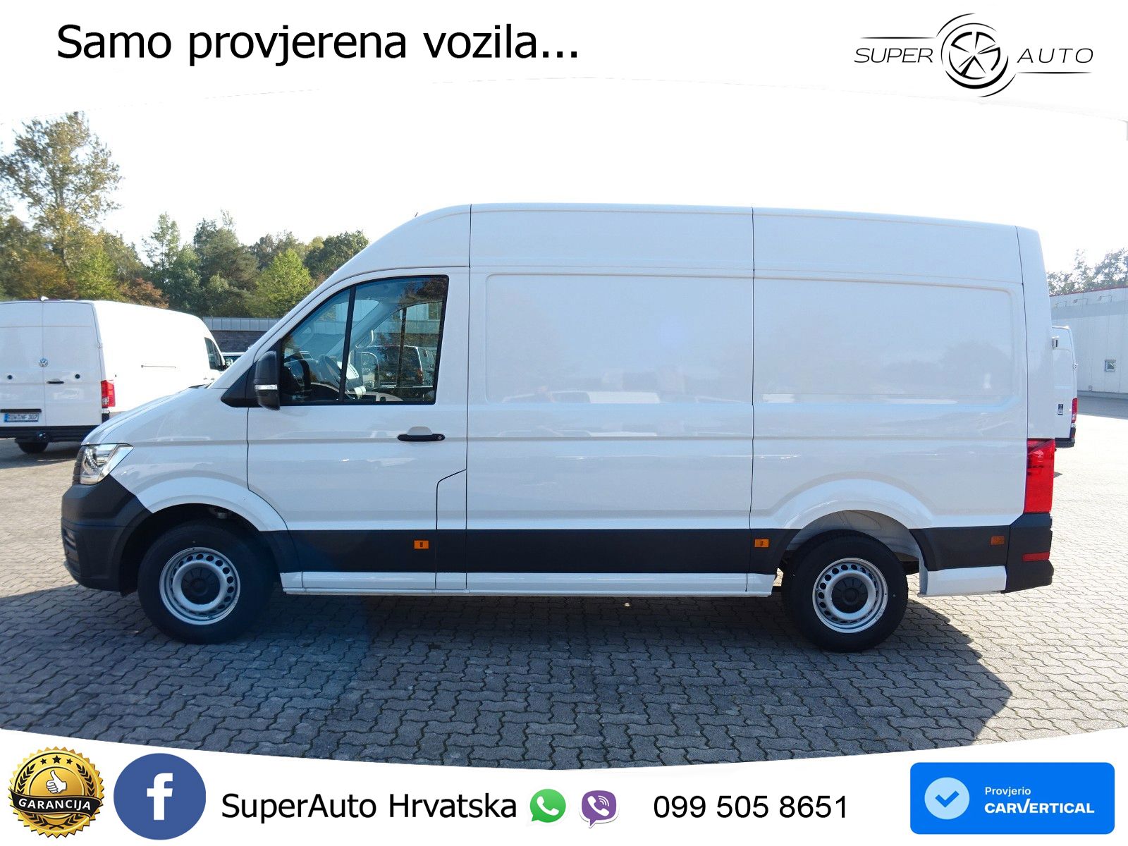 Volkswagen Crafter 35 Kasten HD MR DSG AHK 3.5 LED Sortimo 177 KS