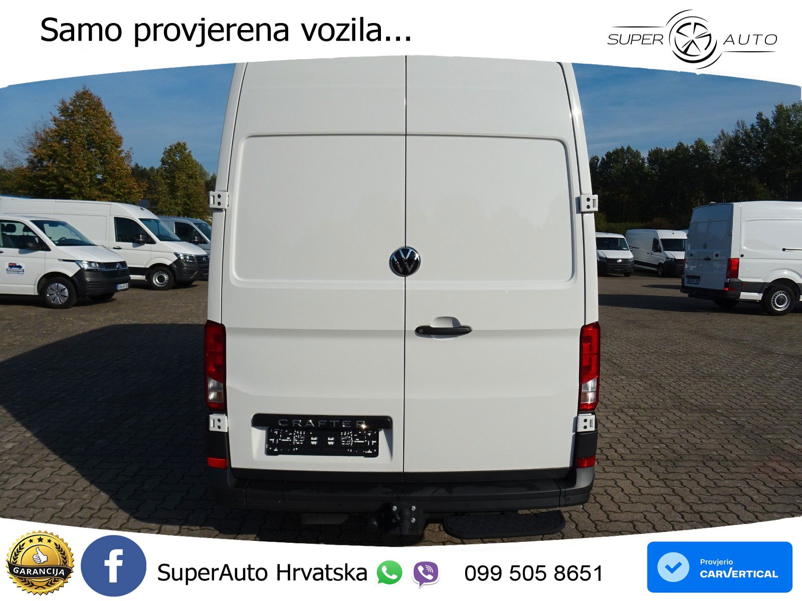Volkswagen Crafter 35 Kasten HD MR DSG AHK 3.5 LED Sortimo 177 KS