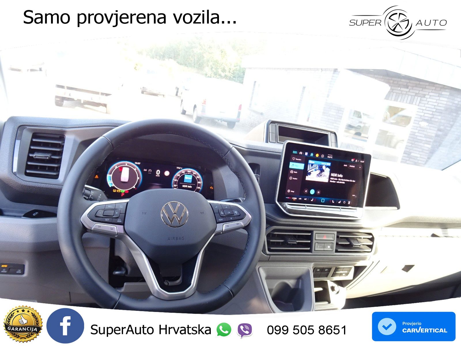 Volkswagen Crafter 35 Kasten HD MR DSG AHK 3.5 LED Sortimo 177 KS