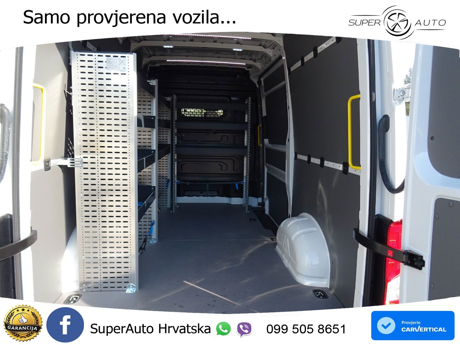 Volkswagen Crafter 35 Kasten HD MR DSG AHK 3.5 LED Sortimo 177 KS