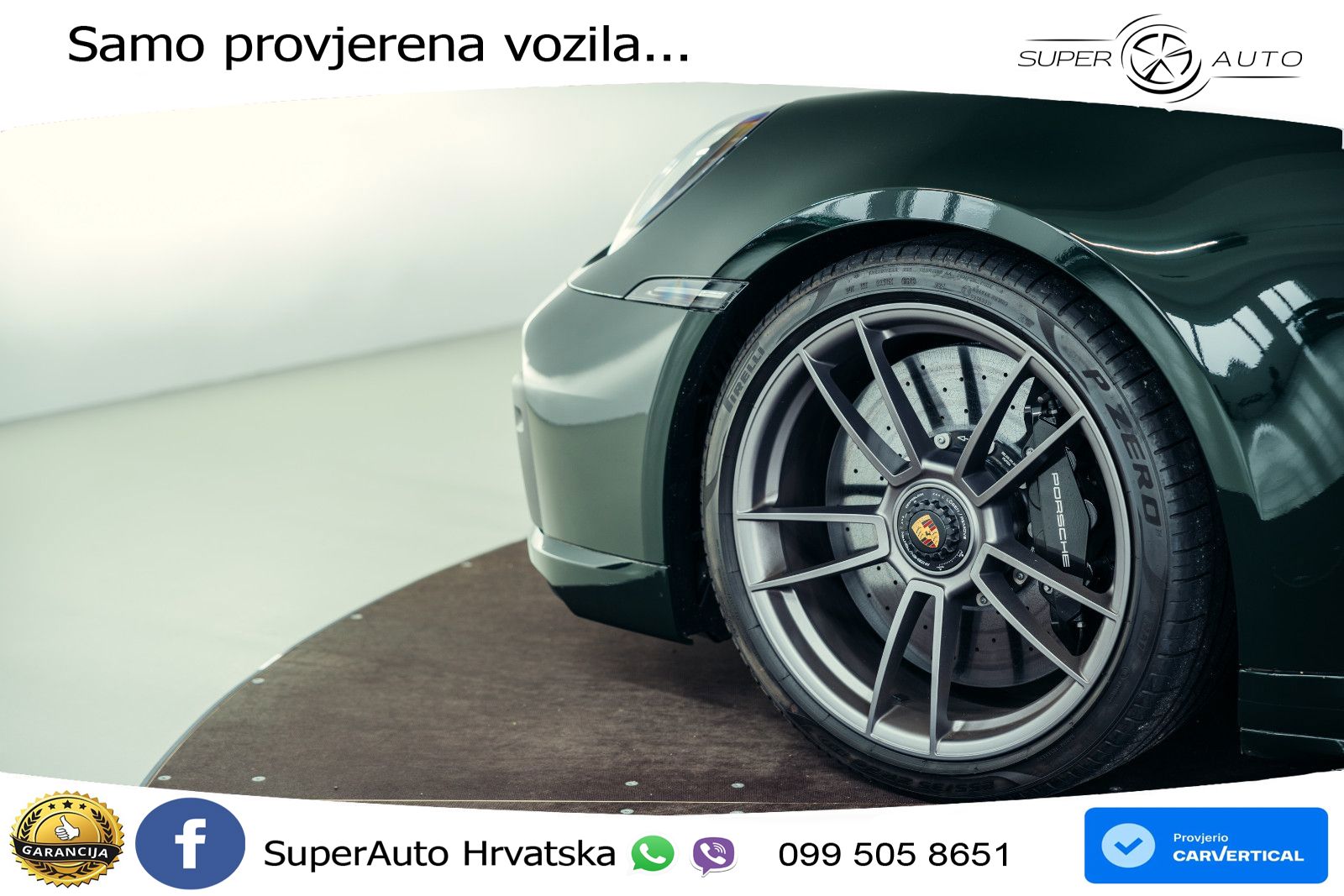 Porsche 911 Turbo S 3.8 (650 KS) PDK LED+GR SJED+ACC