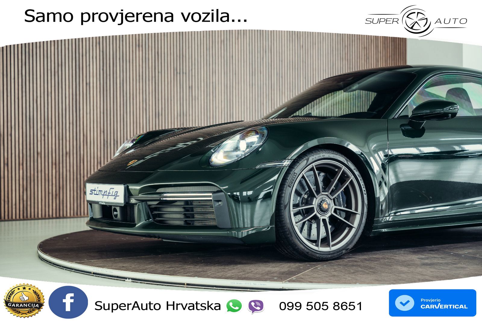 Porsche 911 Turbo S 3.8 (650 KS) PDK LED+GR SJED+ACC