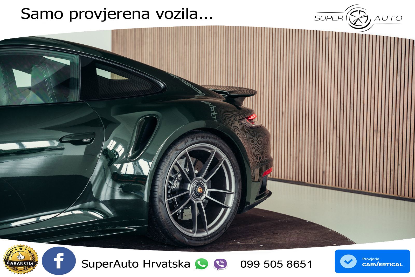 Porsche 911 Turbo S 3.8 (650 KS) PDK LED+GR SJED+ACC