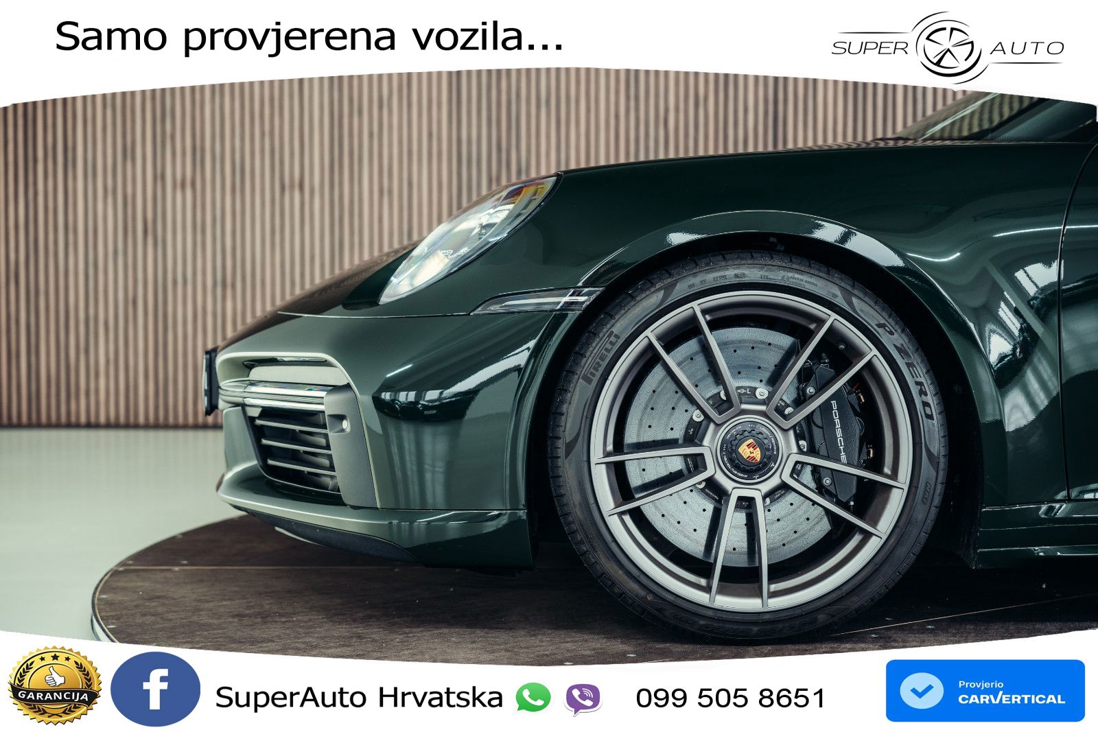 Porsche 911 Turbo S 3.8 (650 KS) PDK LED+GR SJED+ACC