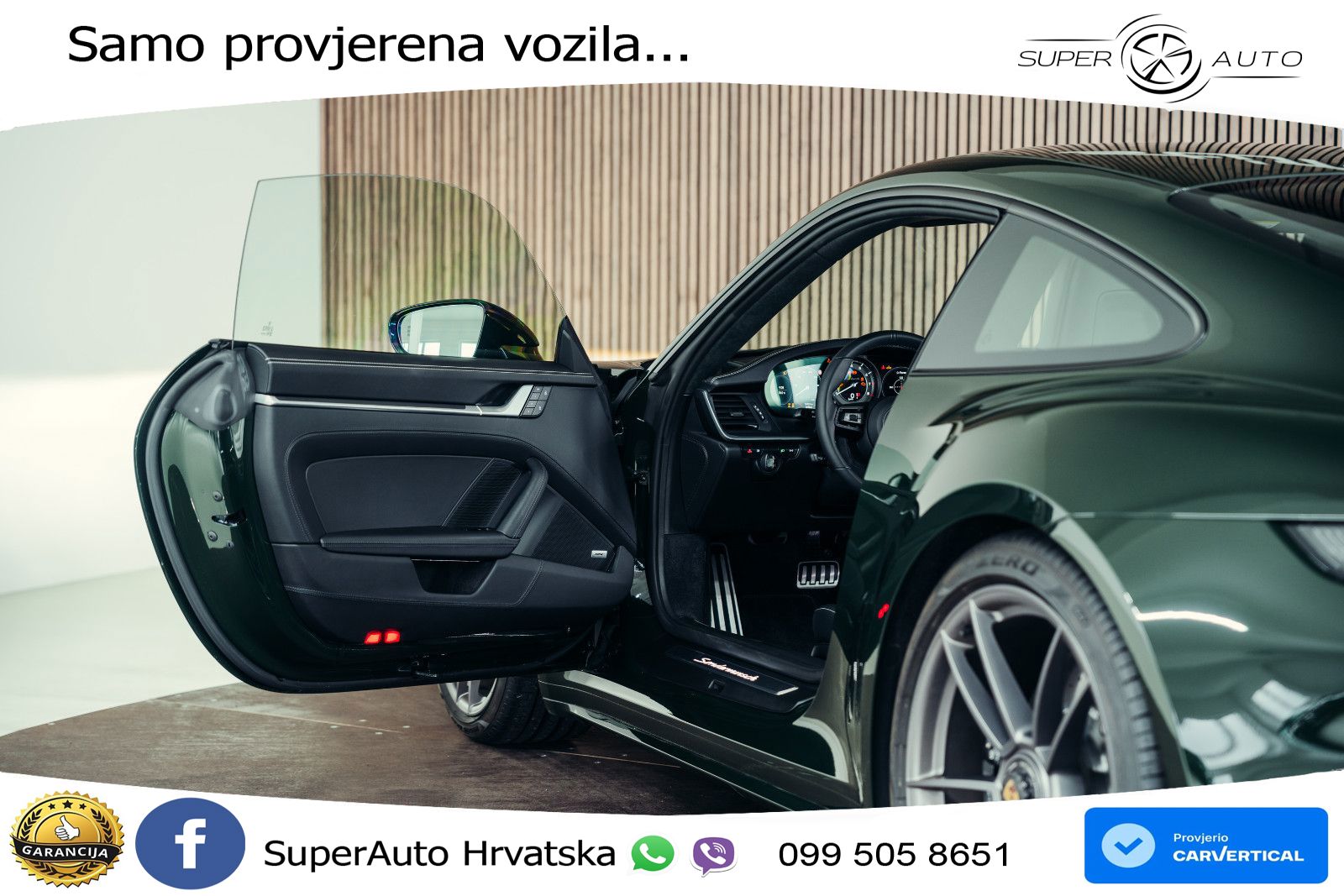 Porsche 911 Turbo S 3.8 (650 KS) PDK LED+GR SJED+ACC