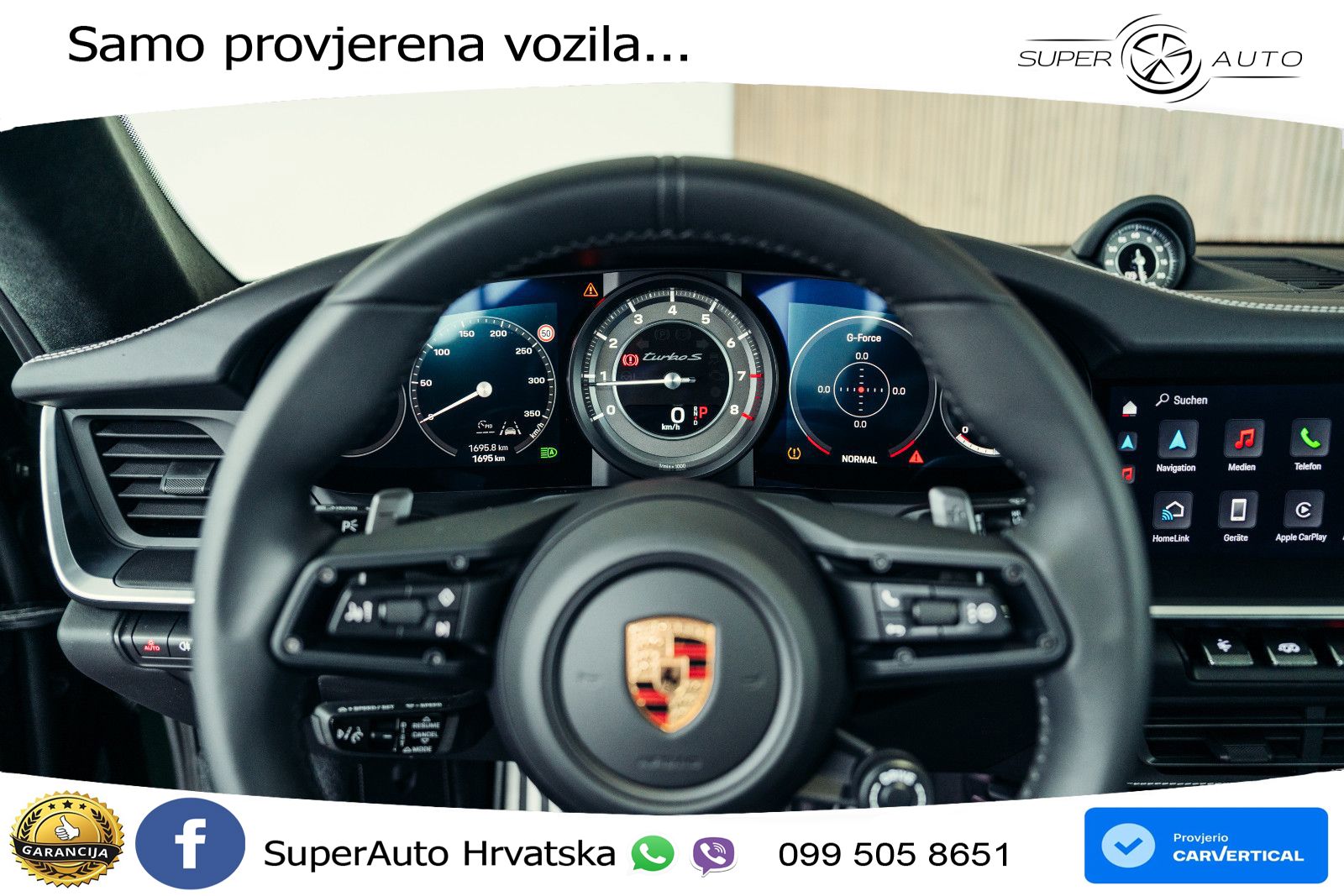 Porsche 911 Turbo S 3.8 (650 KS) PDK LED+GR SJED+ACC