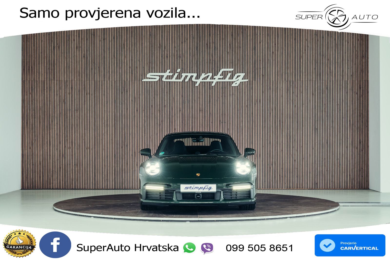 Porsche 911 Turbo S 3.8 (650 KS) PDK LED+GR SJED+ACC