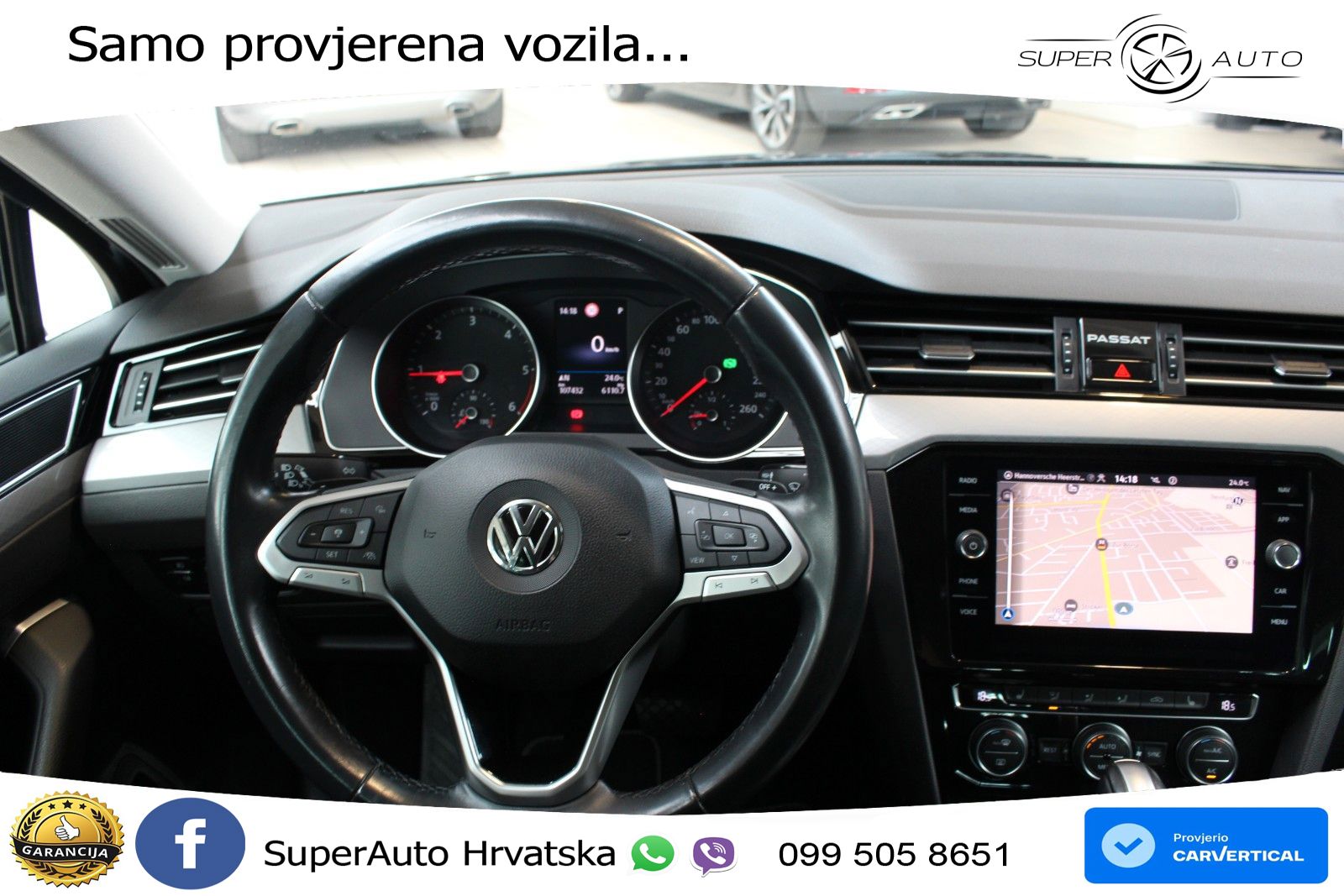 Volkswagen Passat Variant 2.0 TDI (150 KS) DSG Business LED+GR SJED+ACC
