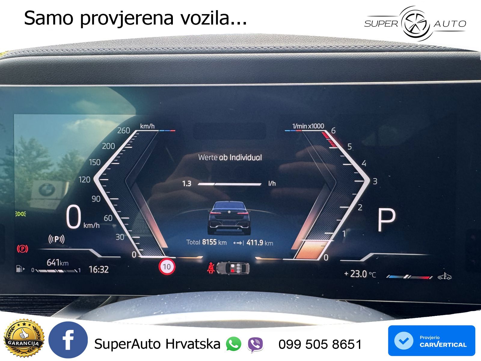 BMW 740d (299 KS) xDrive Steptronic M Sport ZRAČNI+ACC+GR SJED+KAM+PANO
