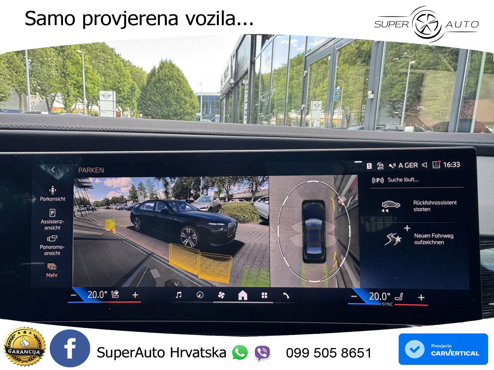 BMW 740d (299 KS) xDrive Steptronic M Sport ZRAČNI+ACC+GR SJED+KAM+PANO