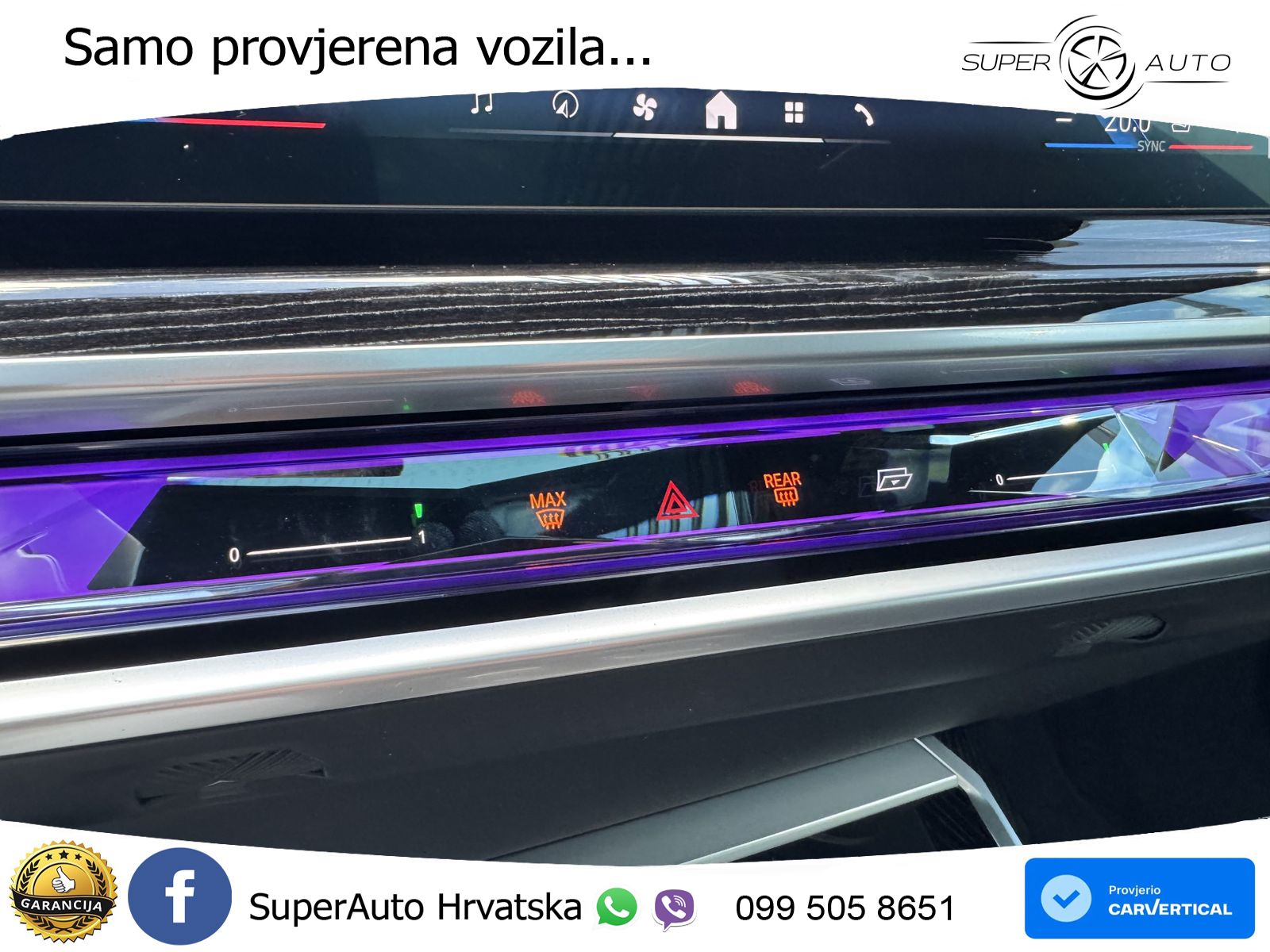 BMW 740d (299 KS) xDrive Steptronic M Sport ZRAČNI+ACC+GR SJED+KAM+PANO
