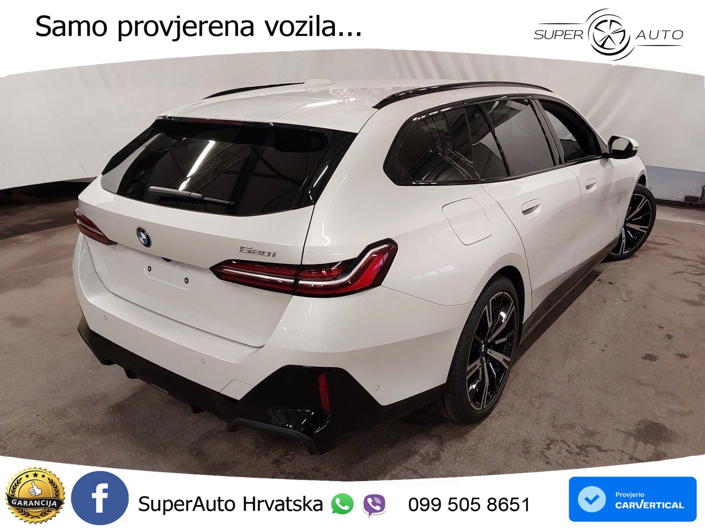 BMW 520i Touring (208 KS) Steptronic M Sport LED+GR SJED+ACC