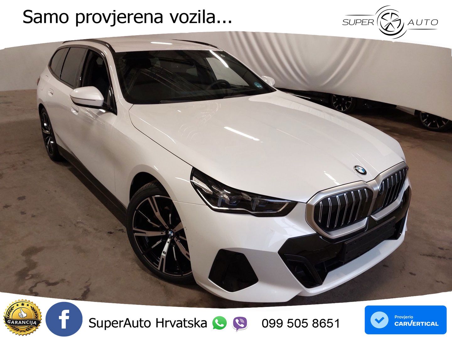 BMW 520i Touring (208 KS) Steptronic M Sport LED+GR SJED+ACC
