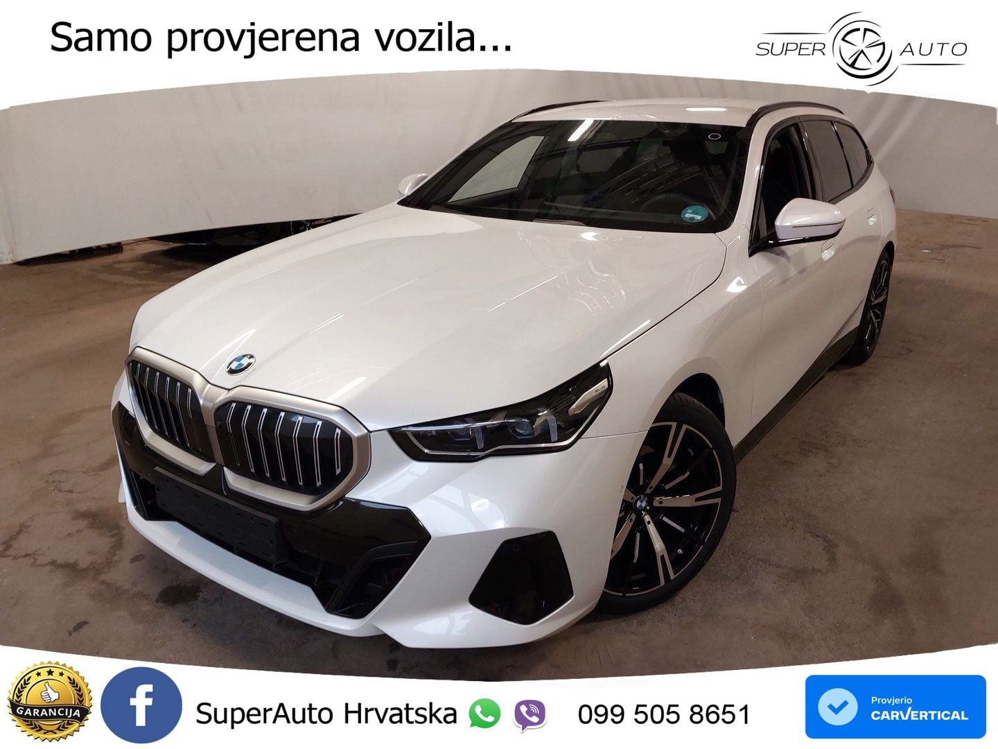 BMW 520i Touring (208 KS) Steptronic M Sport LED+GR SJED+ACC