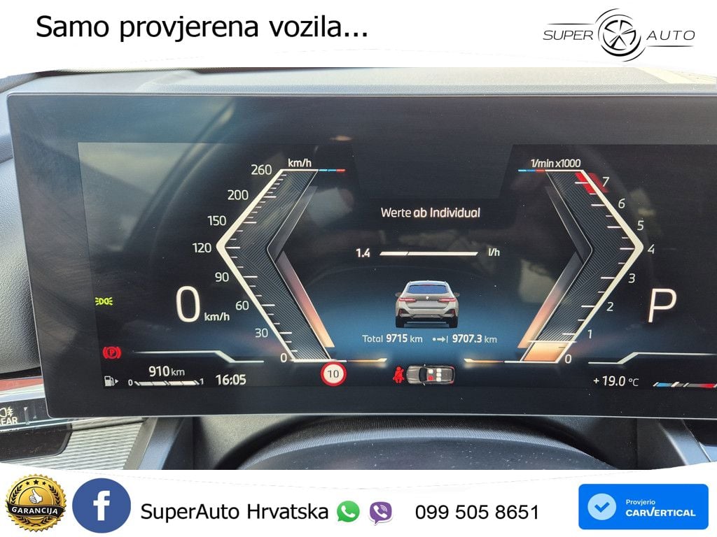 BMW 520i Touring (208 KS) Steptronic M Sport LED+GR SJED+ACC