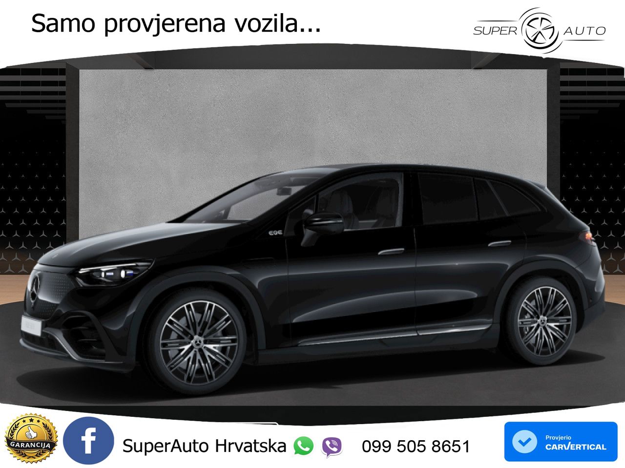 Mercedes EQE SUV 300 98 kWh (245 KS) AMG LED+GR SJED+ACC