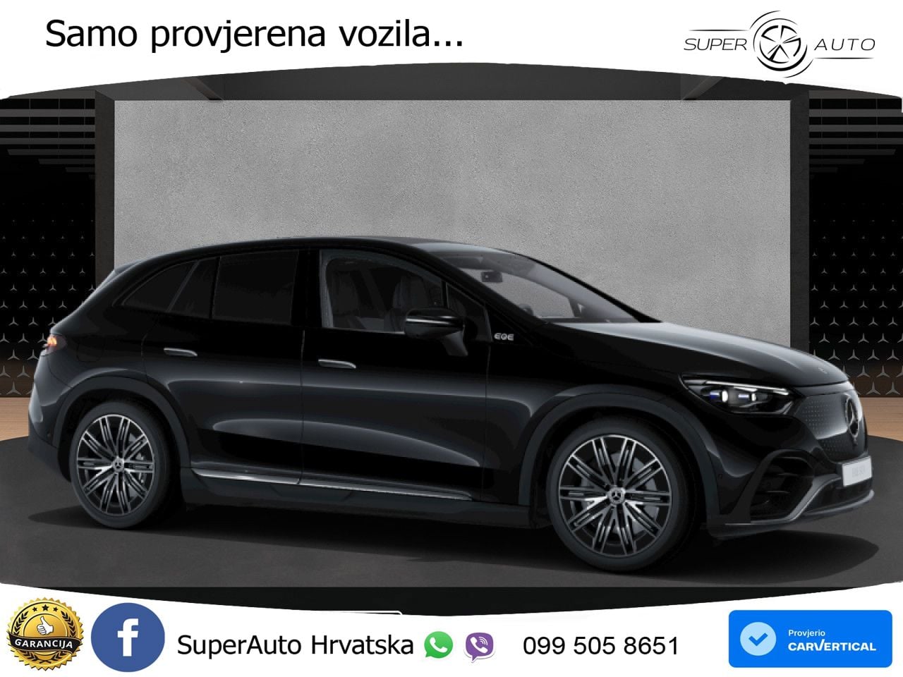 Mercedes EQE SUV 300 98 kWh (245 KS) AMG LED+GR SJED+ACC