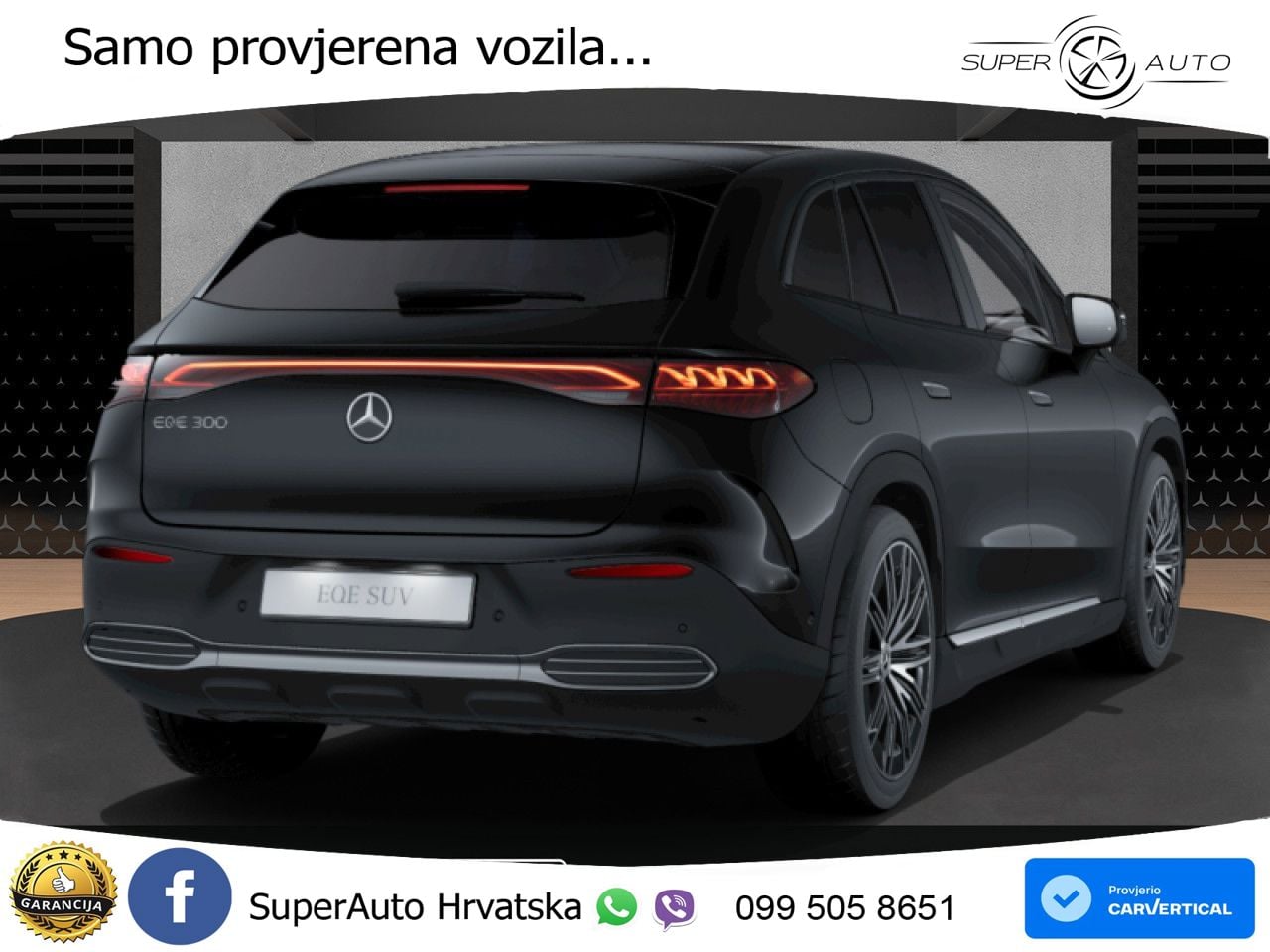 Mercedes EQE SUV 300 98 kWh (245 KS) AMG LED+GR SJED+ACC