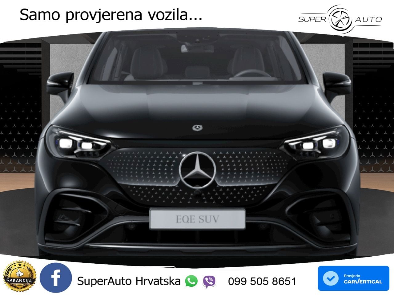 Mercedes EQE SUV 300 98 kWh (245 KS) AMG LED+GR SJED+ACC