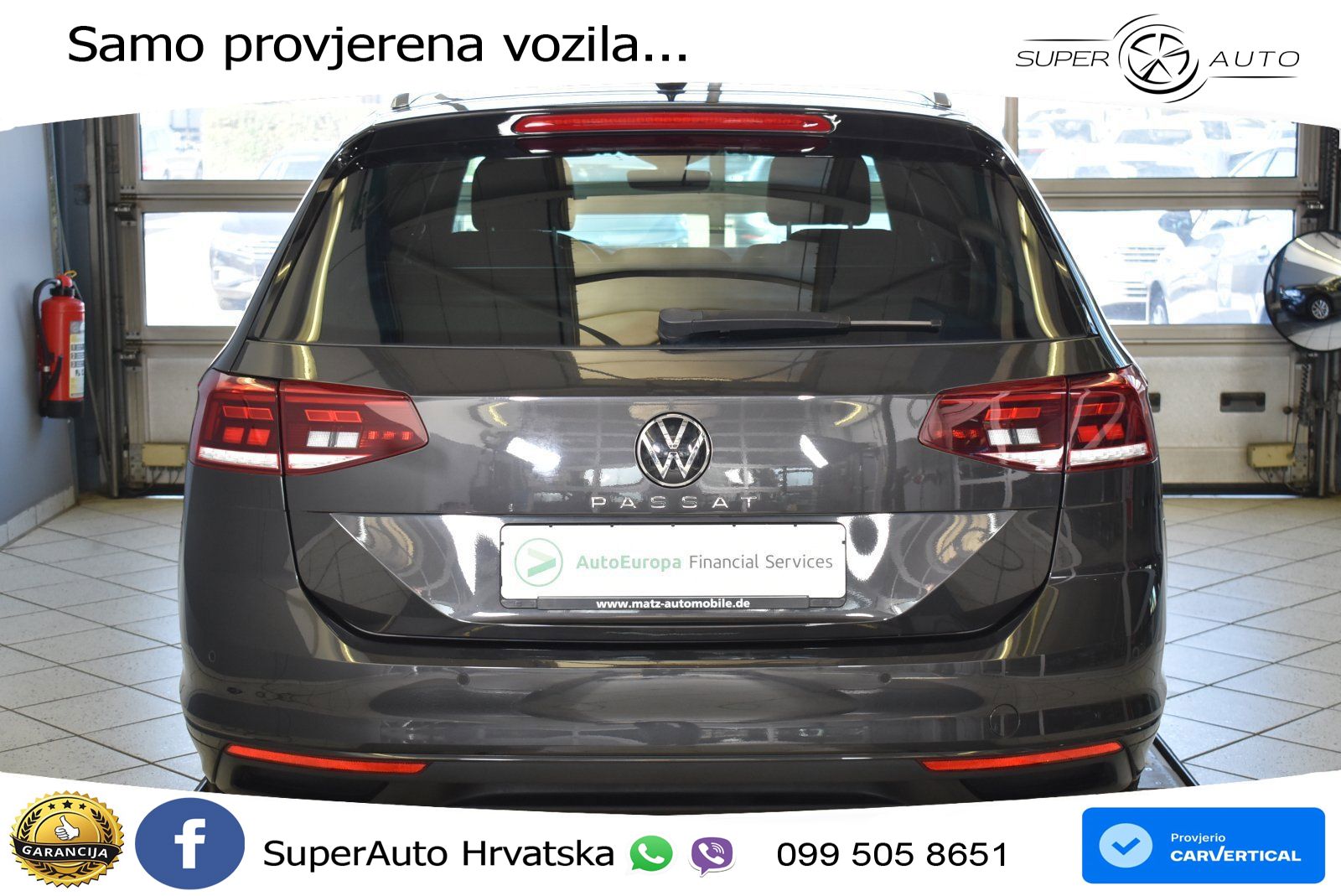 Volkswagen Passat Variant 2.0 TDI (150 KS) DSG Business LED+GR SJED+ACC