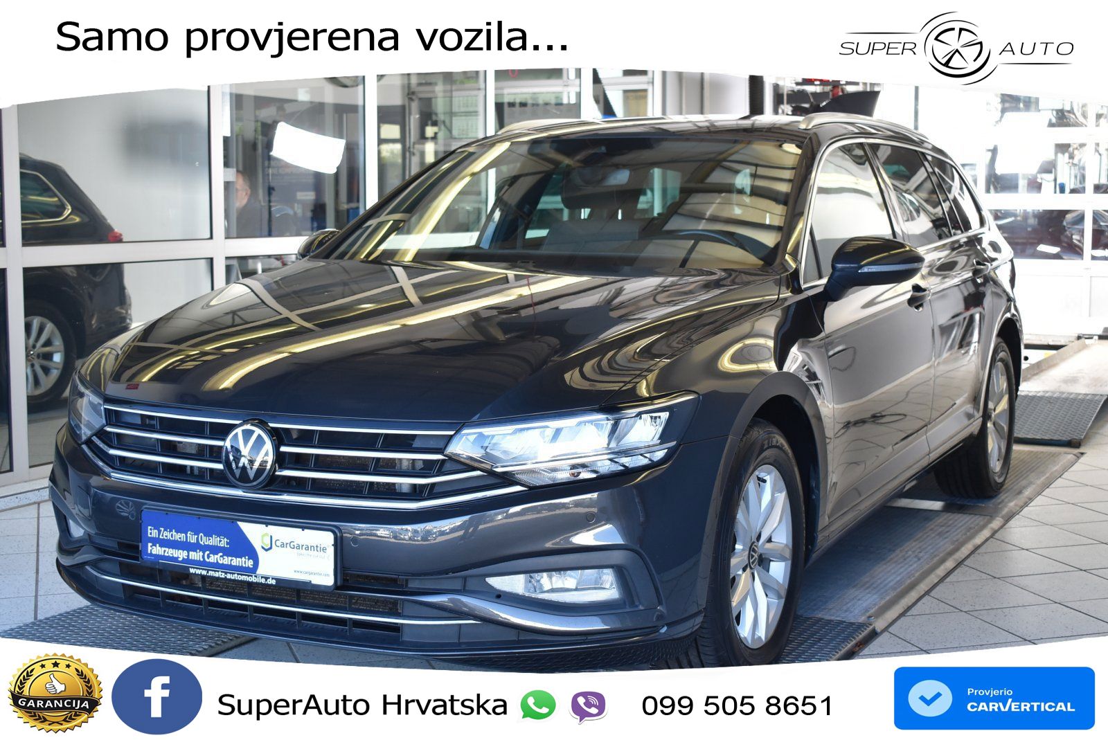 Volkswagen Passat Variant 2.0 TDI (150 KS) DSG Business LED+GR SJED+ACC