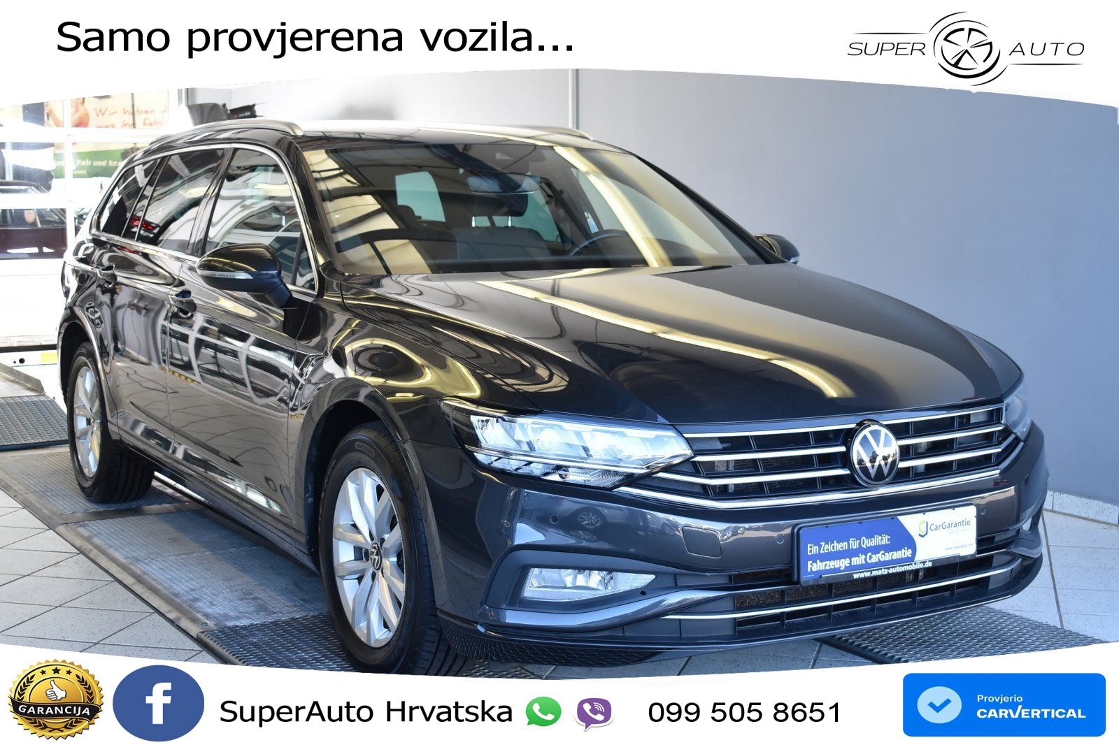 Volkswagen Passat Variant 2.0 TDI (150 KS) DSG Business LED+GR SJED+ACC