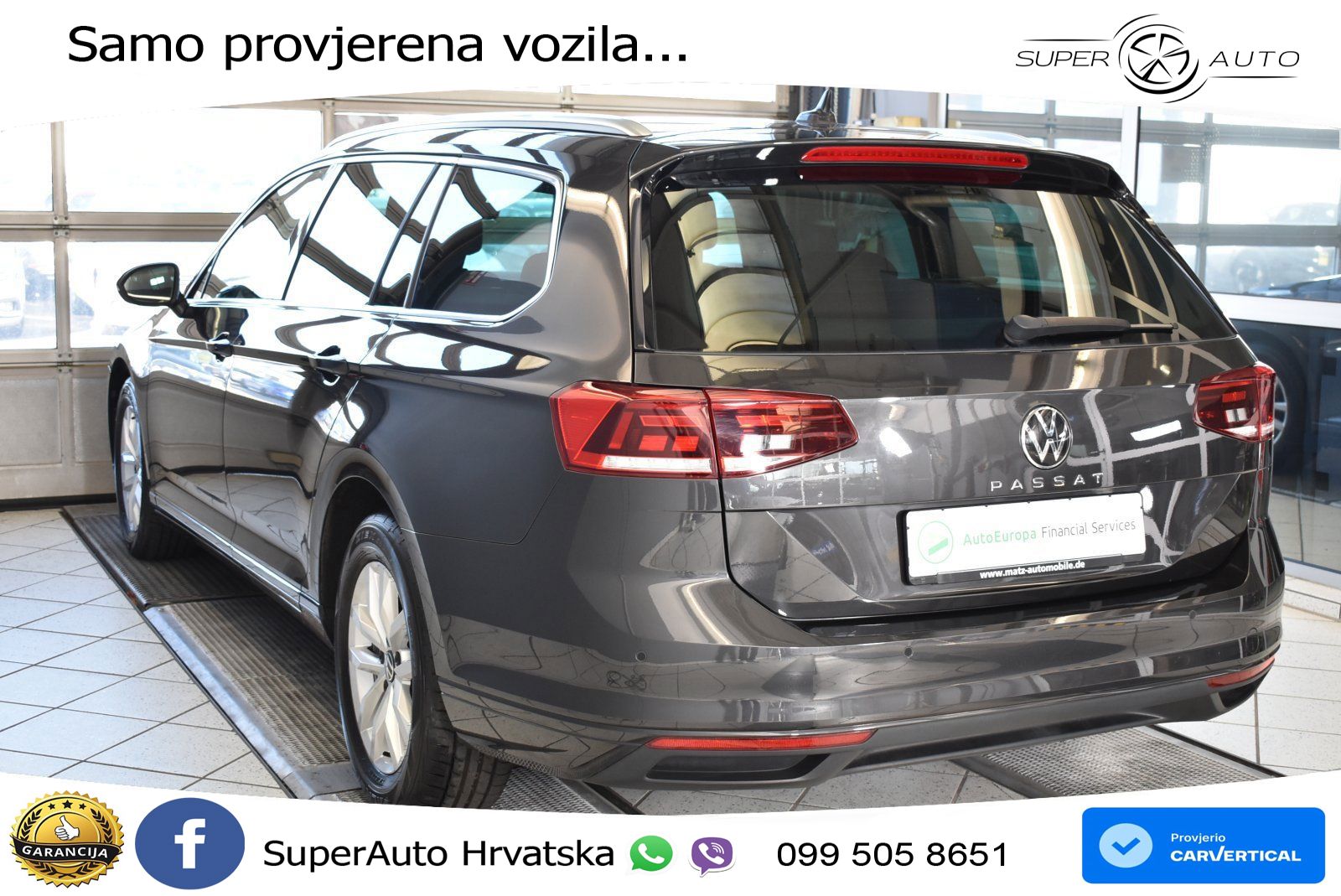 Volkswagen Passat Variant 2.0 TDI (150 KS) DSG Business LED+GR SJED+ACC