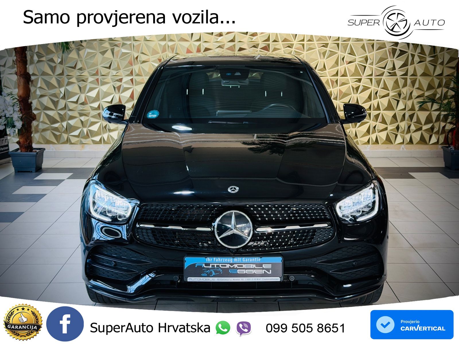 Mercedes GLC Coupe 200 (197 KS) 4MATIC G-TRONIC AMG LED+GR SJED+ACC