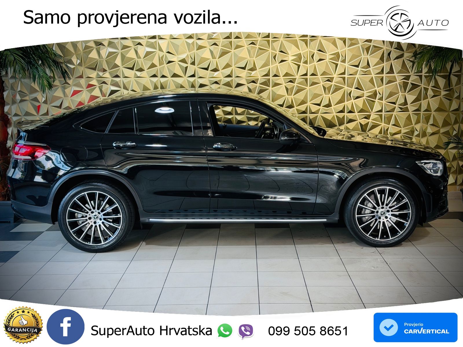 Mercedes GLC Coupe 200 (197 KS) 4MATIC G-TRONIC AMG LED+GR SJED+ACC