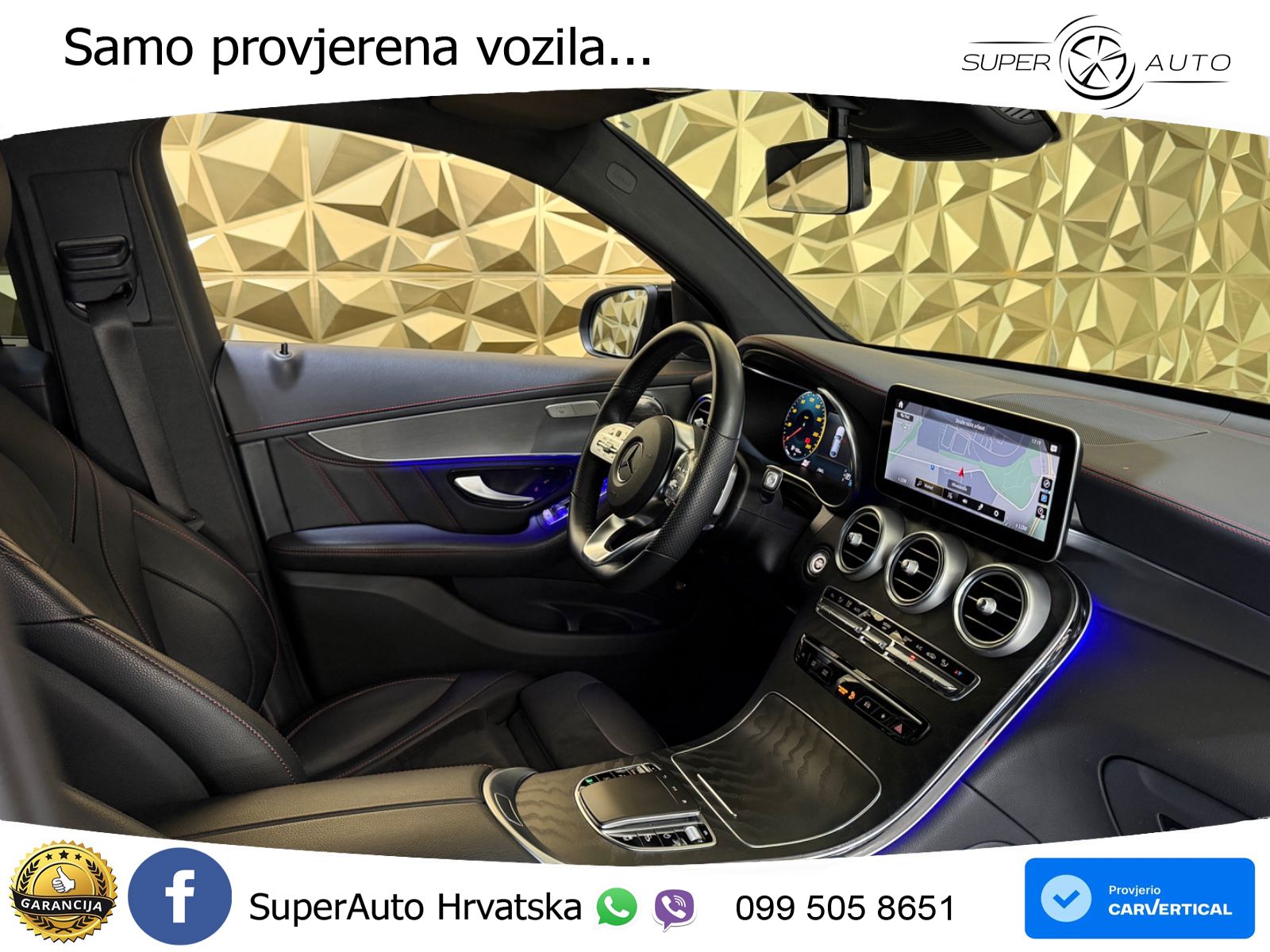 Mercedes GLC Coupe 200 (197 KS) 4MATIC G-TRONIC AMG LED+GR SJED+ACC