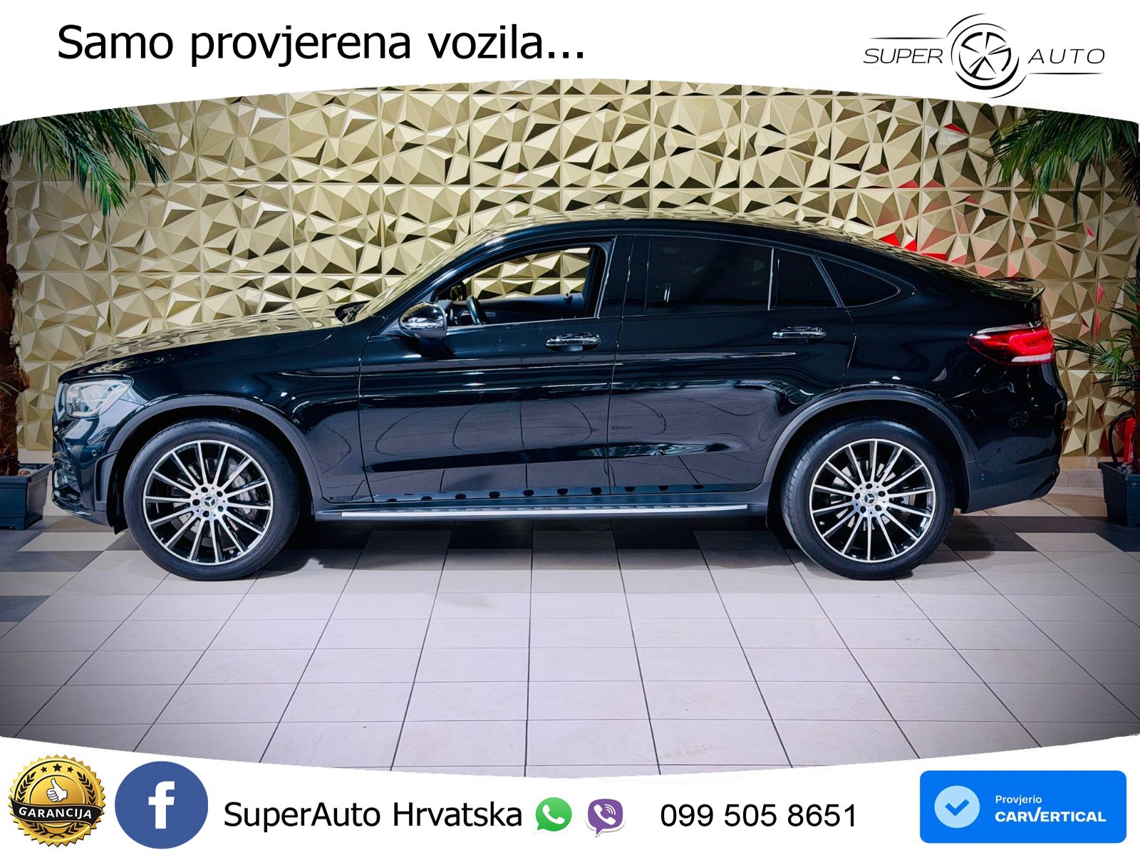 Mercedes GLC Coupe 200 (197 KS) 4MATIC G-TRONIC AMG LED+GR SJED+ACC