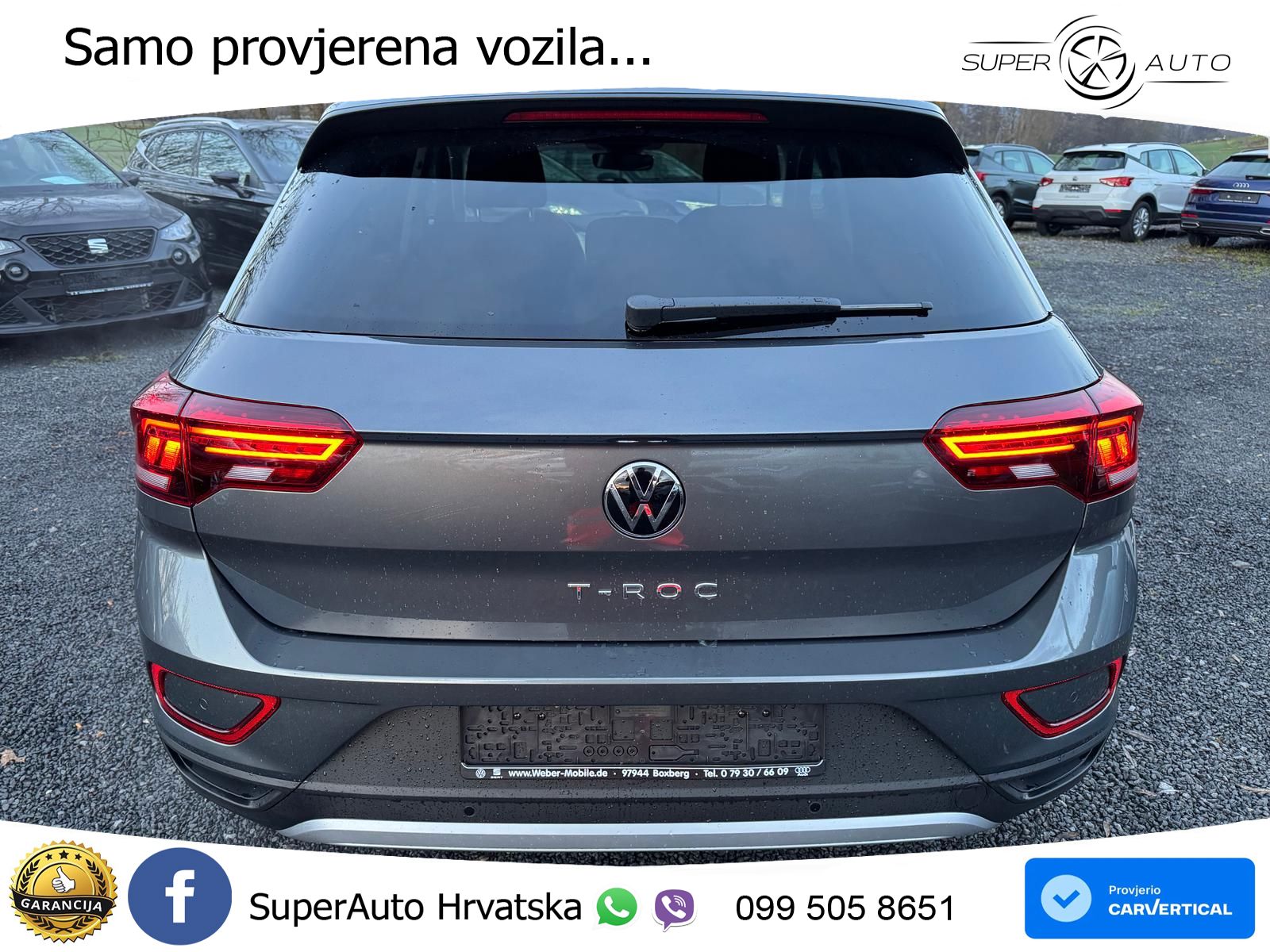 Volkswagen T-Roc I 1.5 TSI (150 KS) DSG LED+GR SJED+ACC