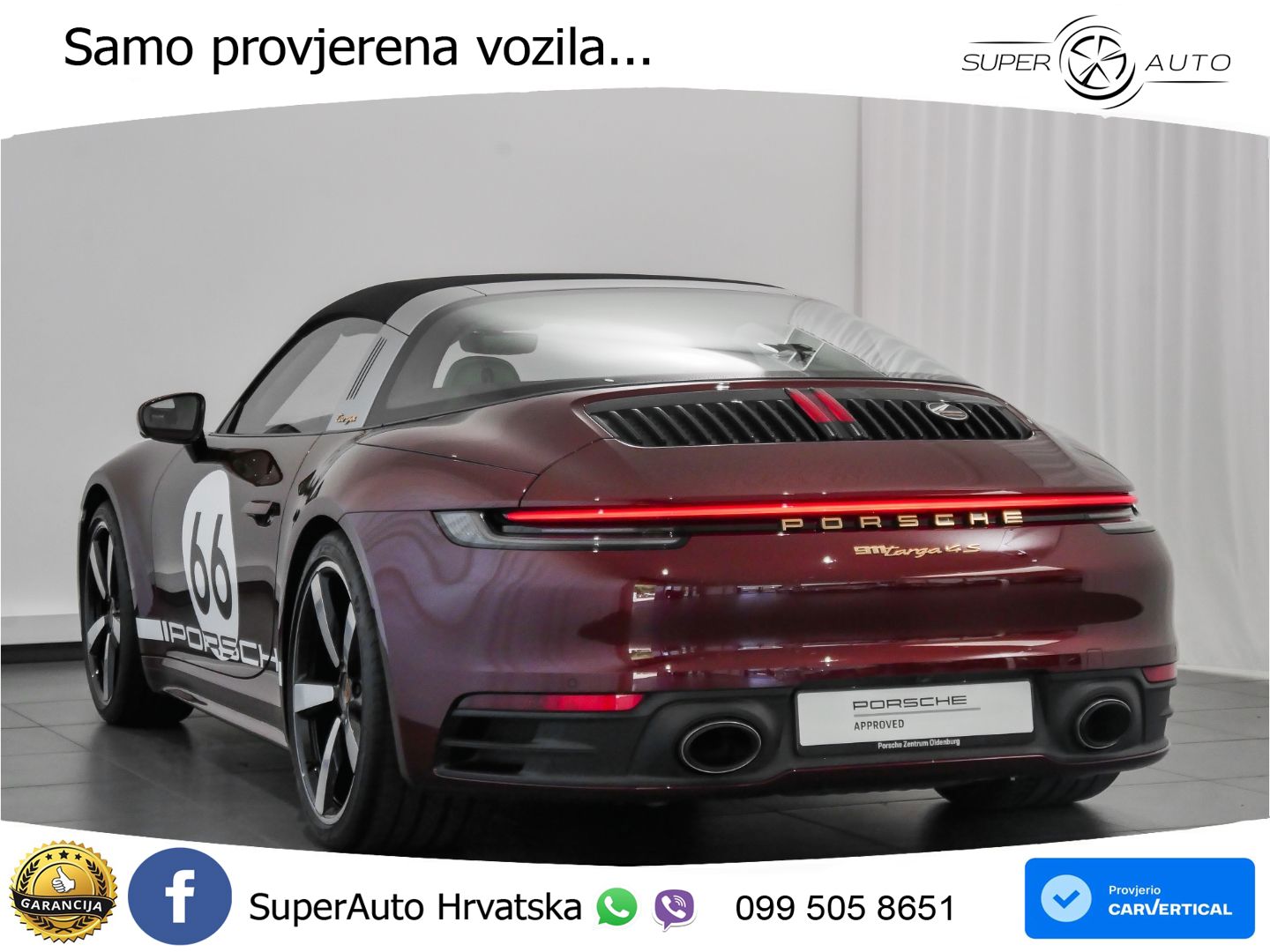Porsche 911 Targa 4S 3.0 (450 KS) PDK MATRIX+GR SJED+KAM