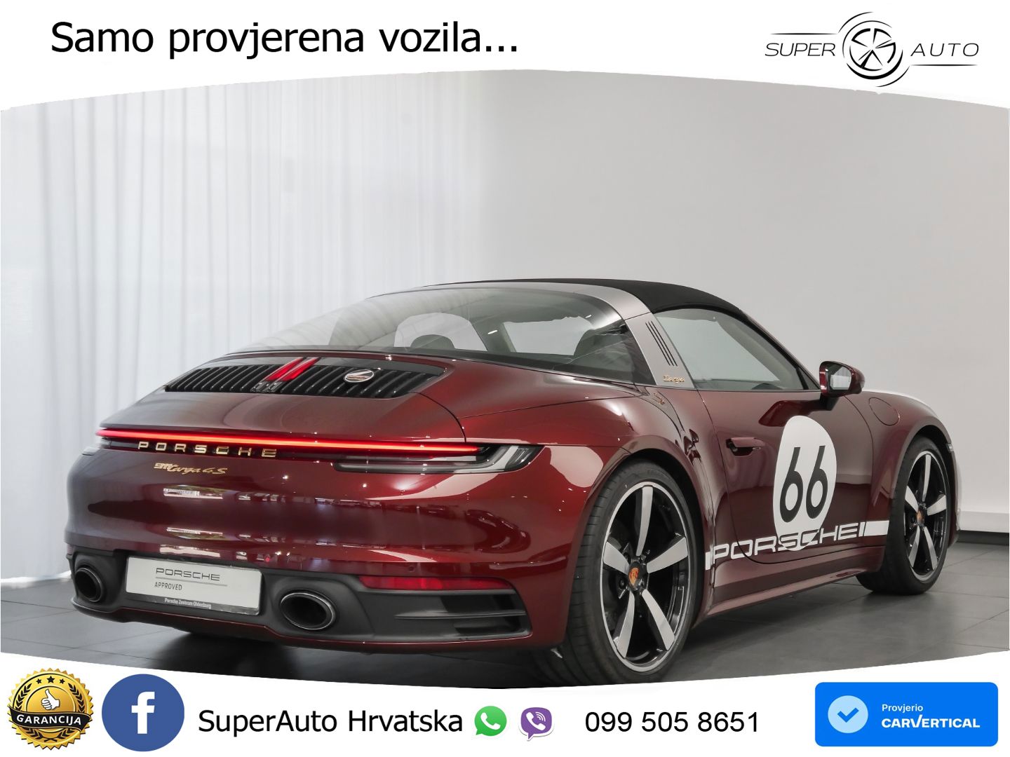 Porsche 911 Targa 4S 3.0 (450 KS) PDK MATRIX+GR SJED+KAM
