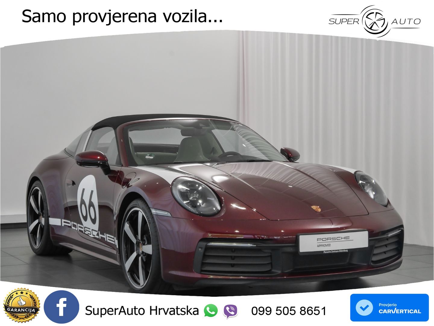 Porsche 911 Targa 4S 3.0 (450 KS) PDK MATRIX+GR SJED+KAM