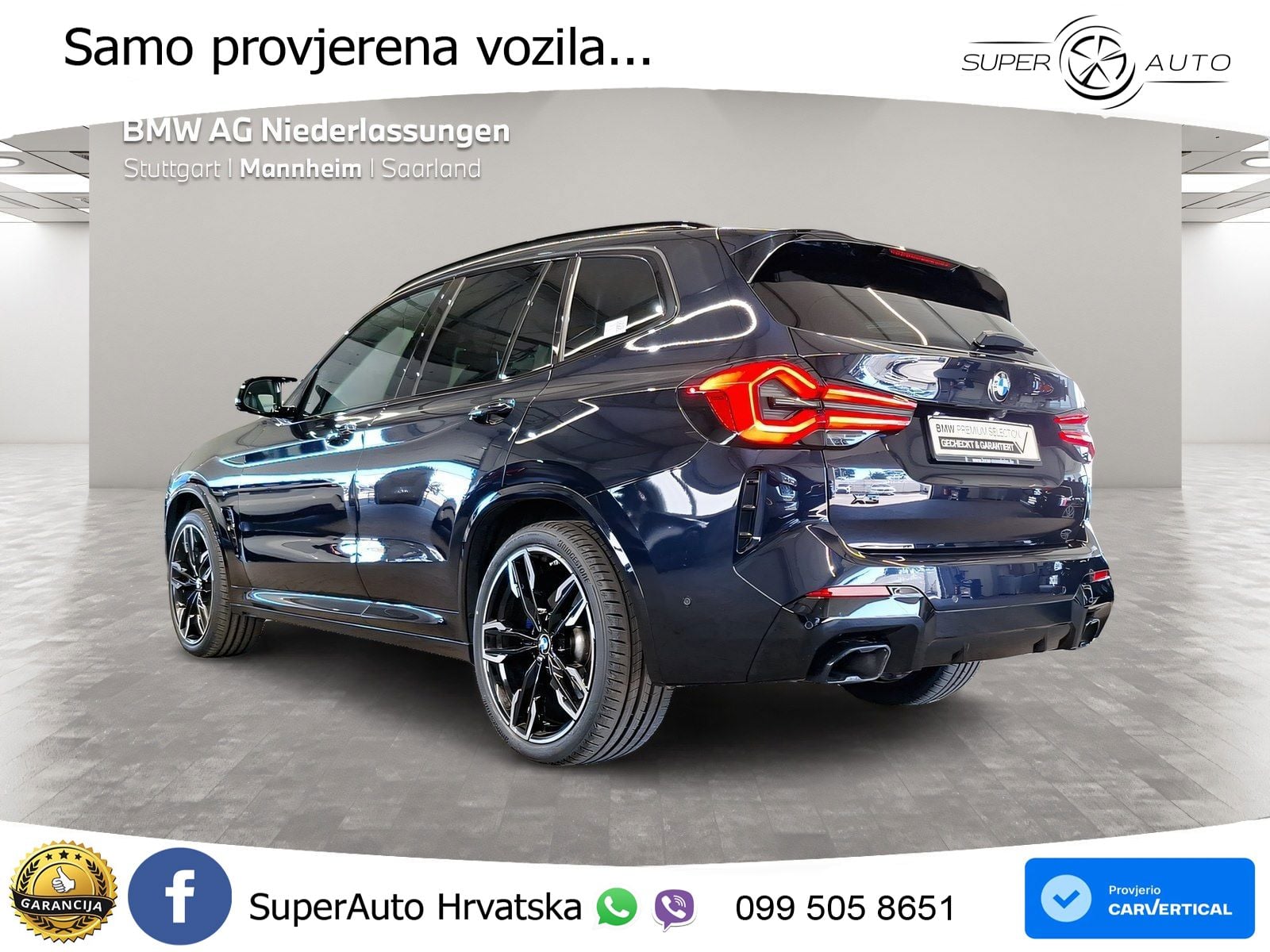 BMW X3 M40d xDrive Steptronic LED+GR SJED+ACC