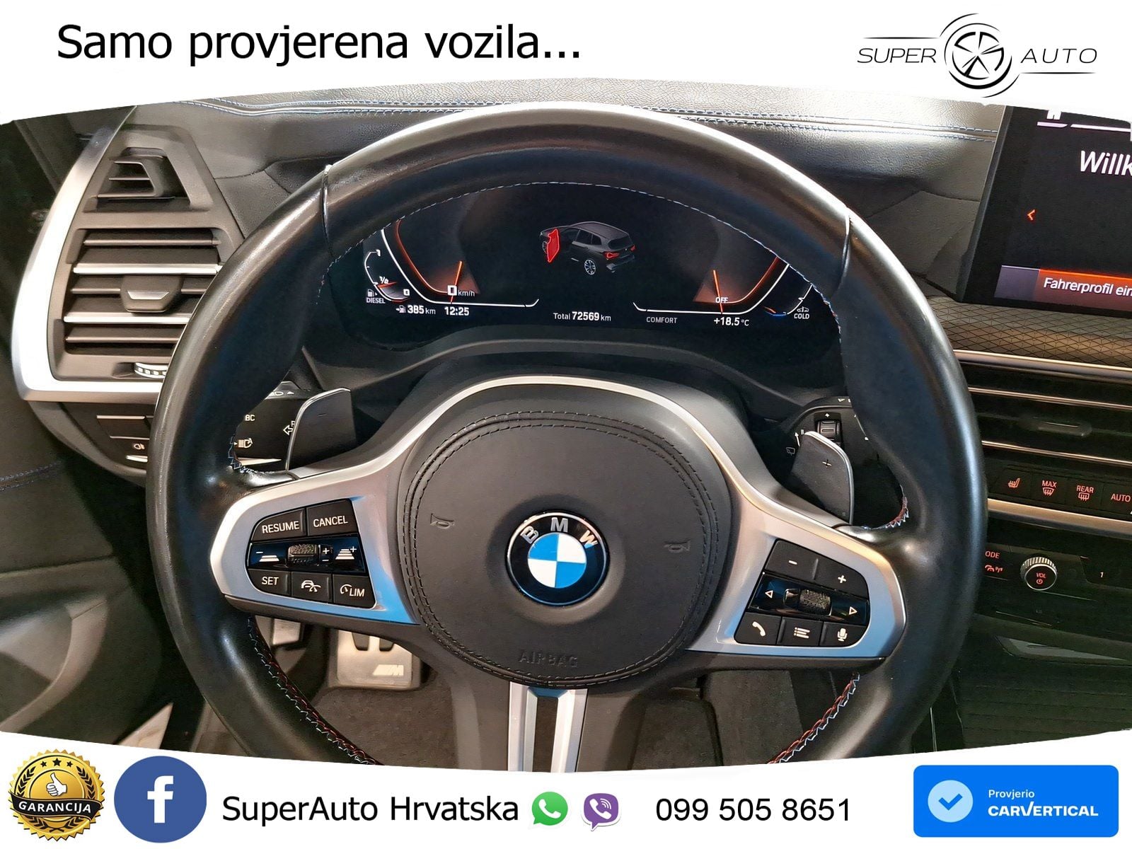 BMW X3 M40d xDrive Steptronic LED+GR SJED+ACC