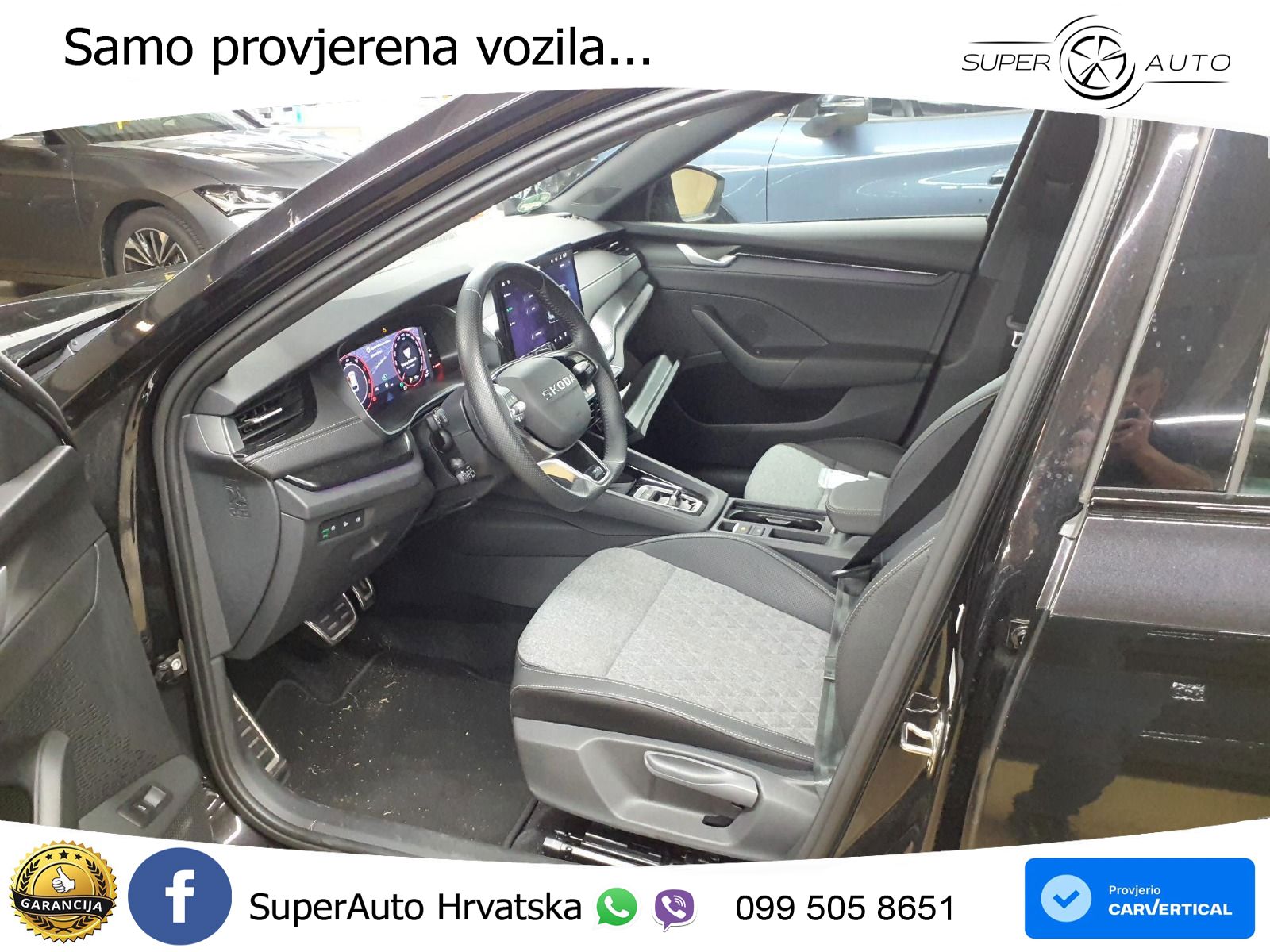 Škoda Octavia Combi 2.0 TDI (150 KS) DSG SportLine LED+GR SJED+ACC