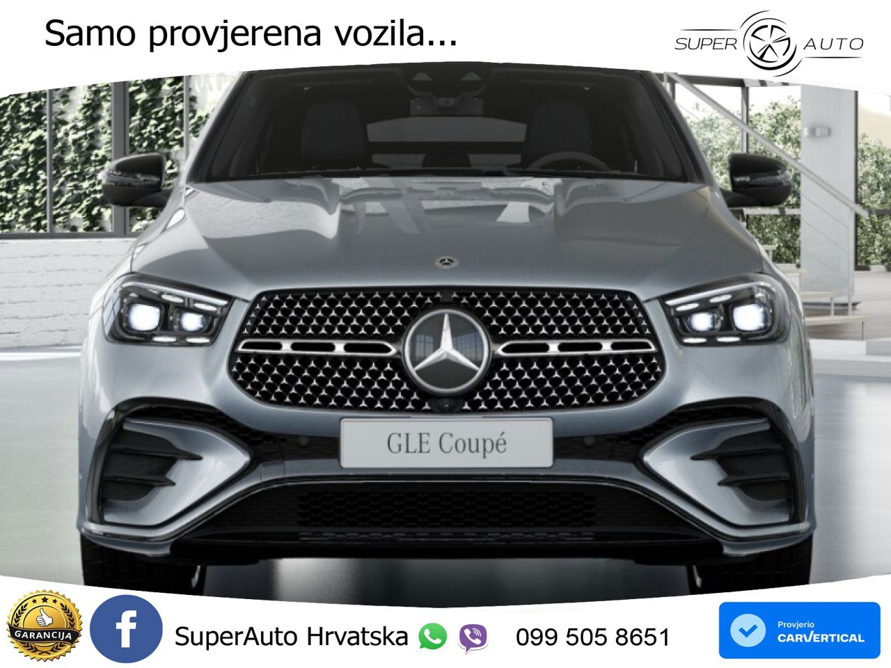 Mercedes GLE Coupe 450d (367 KS) EQ Boost 4MATIC 9G-TRONIC AMG ACC+HEAD+4xGR SJED+360+PANO