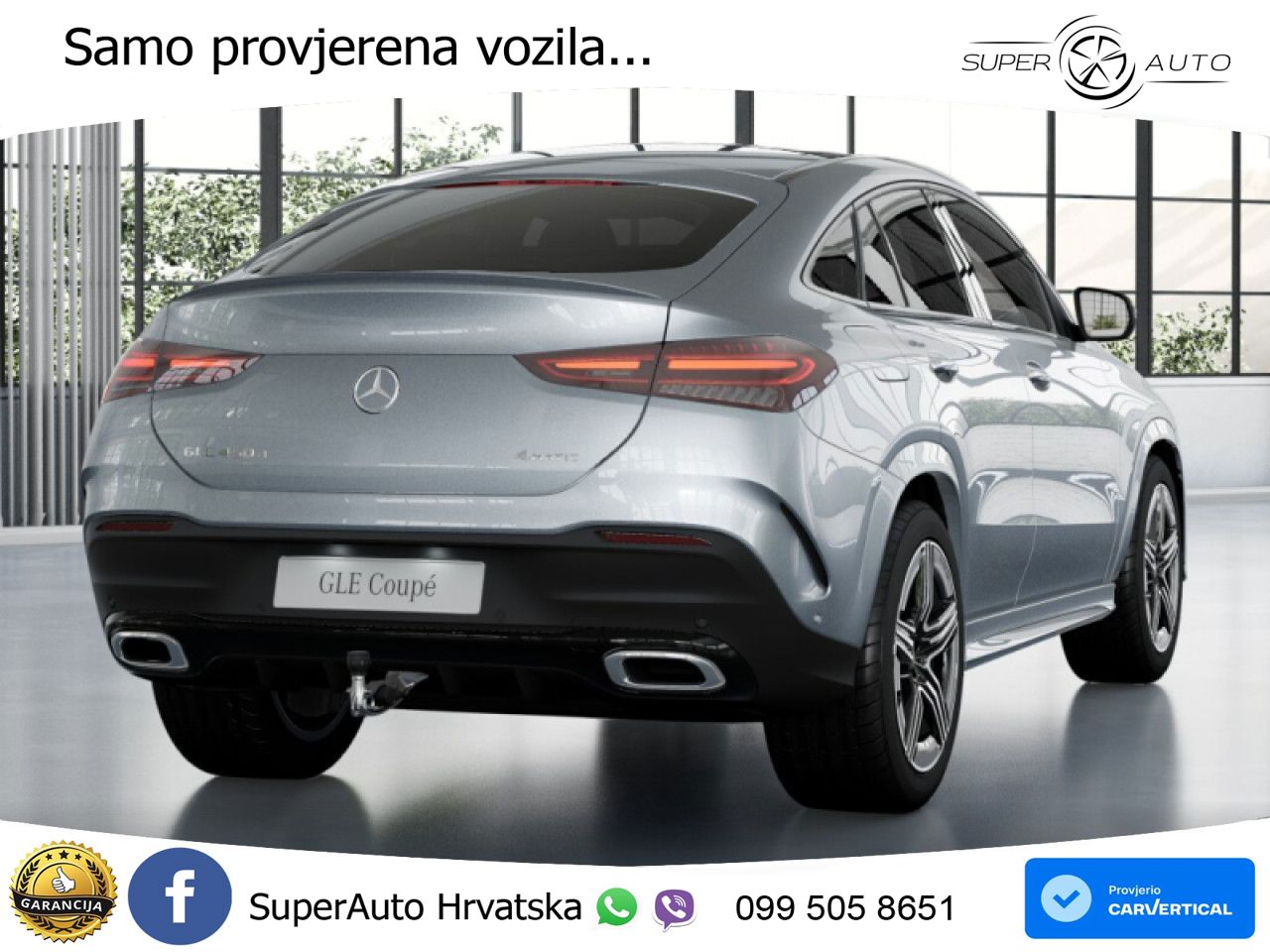 Mercedes GLE Coupe 450d (367 KS) EQ Boost 4MATIC 9G-TRONIC AMG ACC+HEAD+4xGR SJED+360+PANO