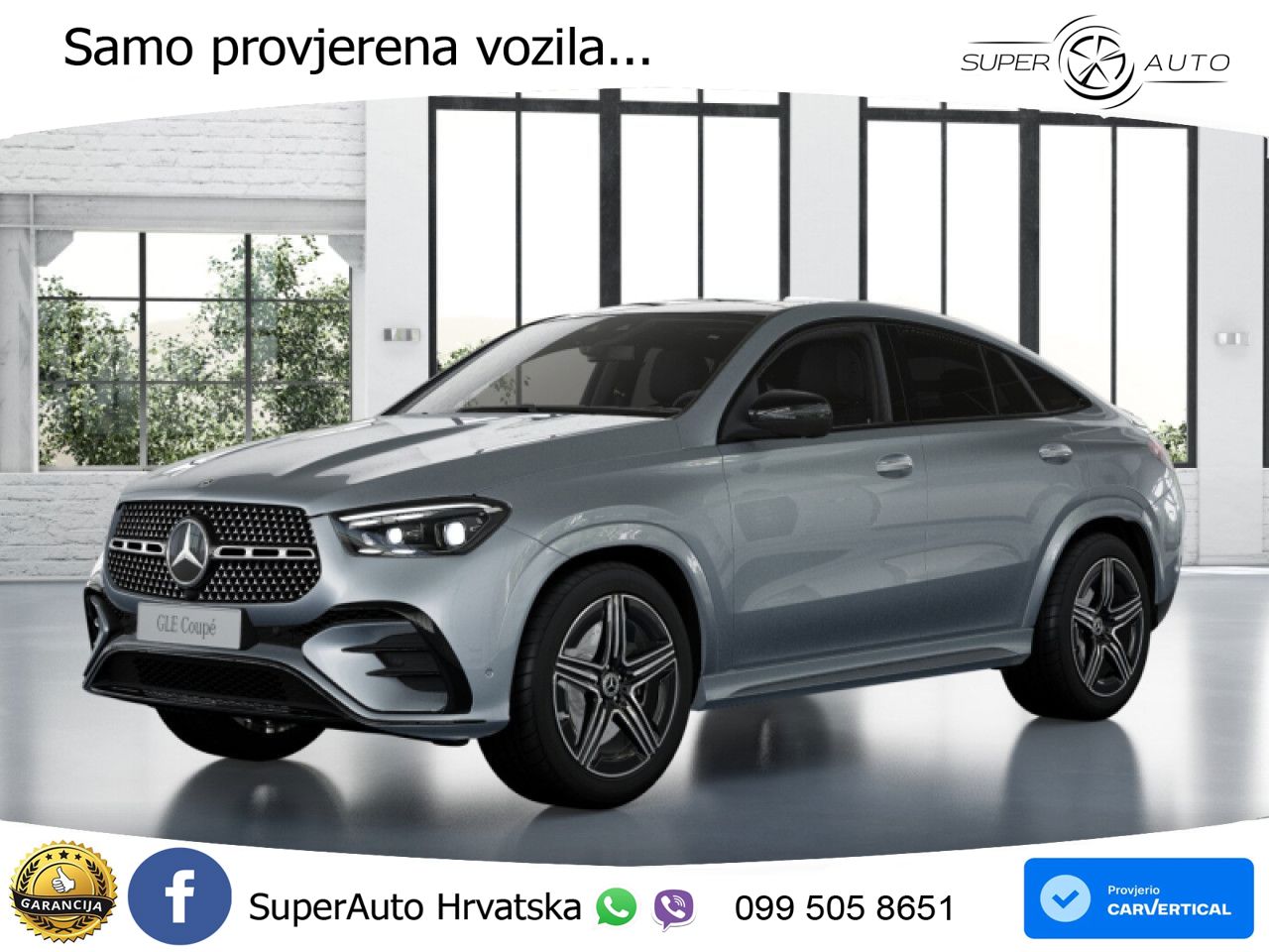 Mercedes GLE Coupe 450d (367 KS) EQ Boost 4MATIC 9G-TRONIC AMG ACC+HEAD+4xGR SJED+360+PANO