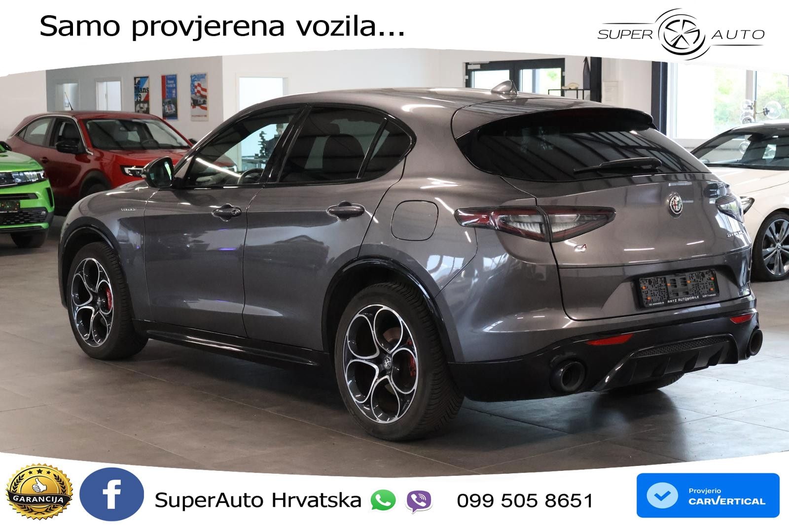 Alfa Romeo Stelvio 2.0 Turbo (280 KS) Q4 Automatic MATRIX+GR SJED+KAM