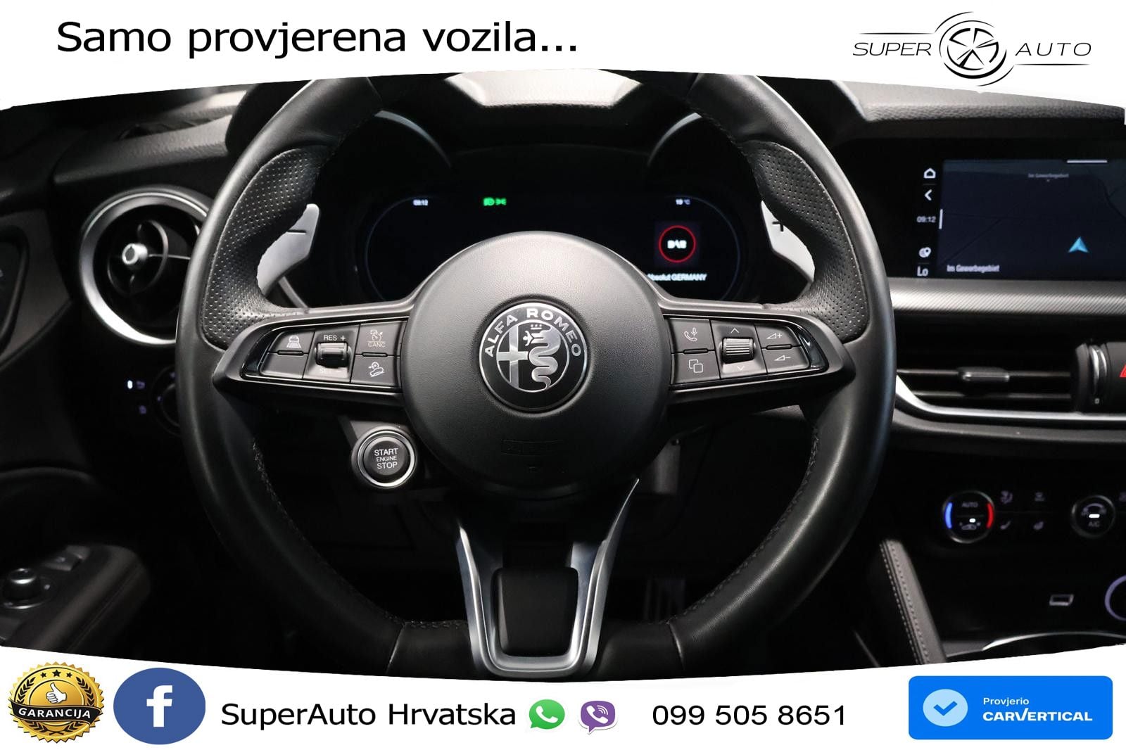 Alfa Romeo Stelvio 2.0 Turbo (280 KS) Q4 Automatic MATRIX+GR SJED+KAM