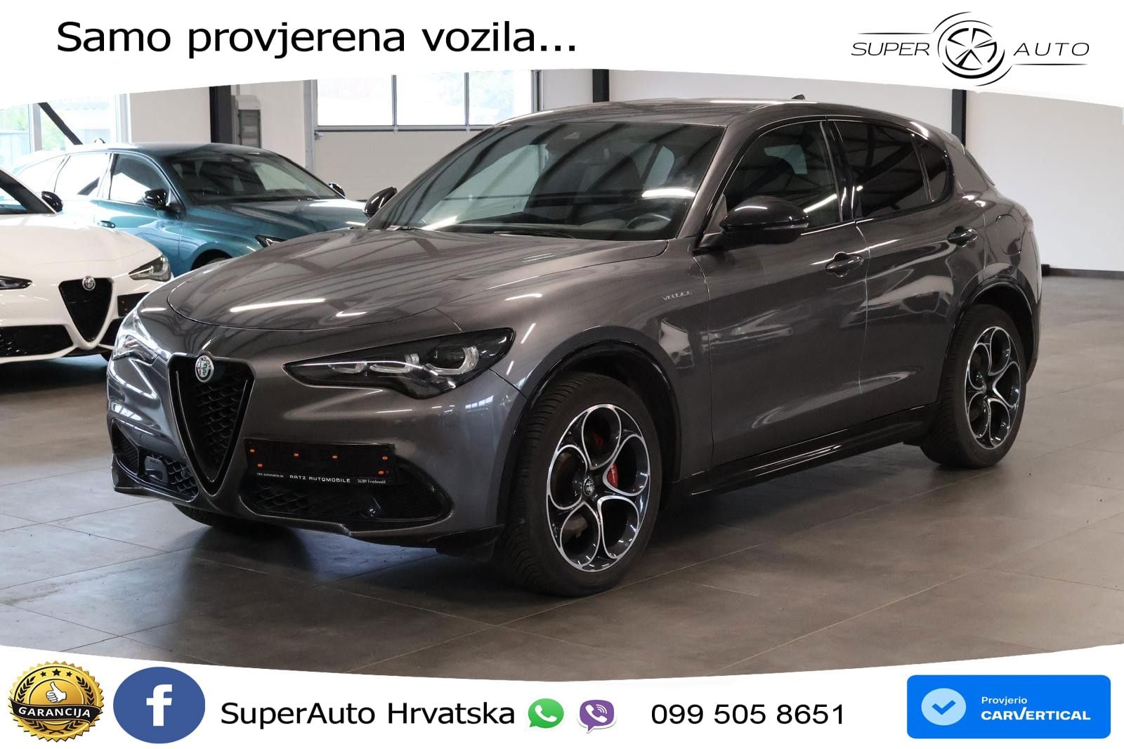 Alfa Romeo Stelvio 2.0 Turbo (280 KS) Q4 Automatic MATRIX+GR SJED+KAM