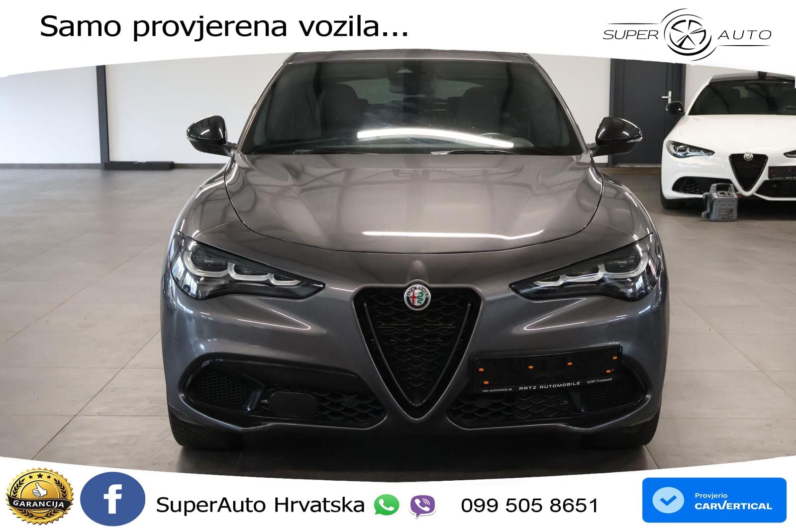 Alfa Romeo Stelvio 2.0 Turbo (280 KS) Q4 Automatic MATRIX+GR SJED+KAM