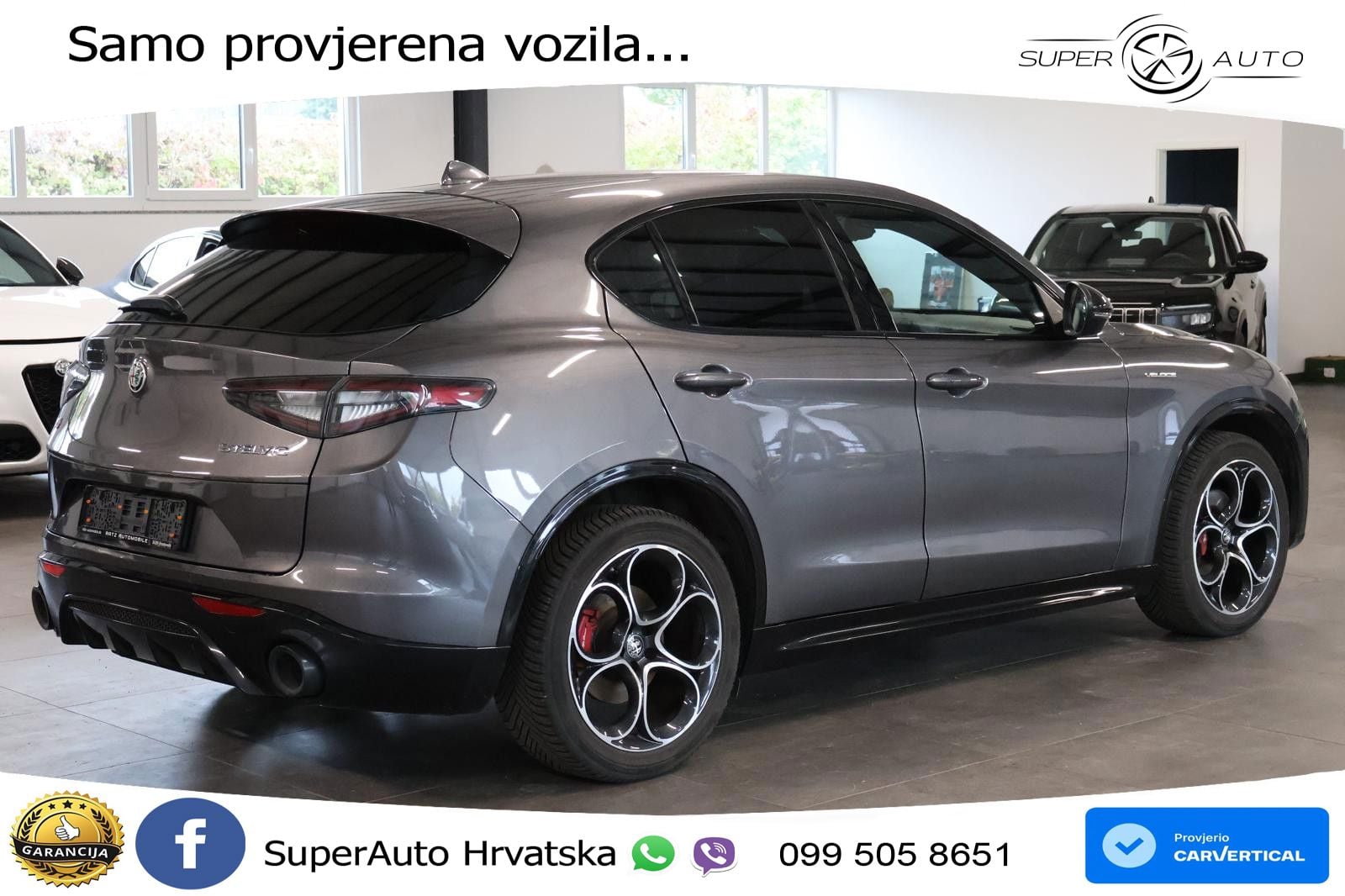Alfa Romeo Stelvio 2.0 Turbo (280 KS) Q4 Automatic MATRIX+GR SJED+KAM