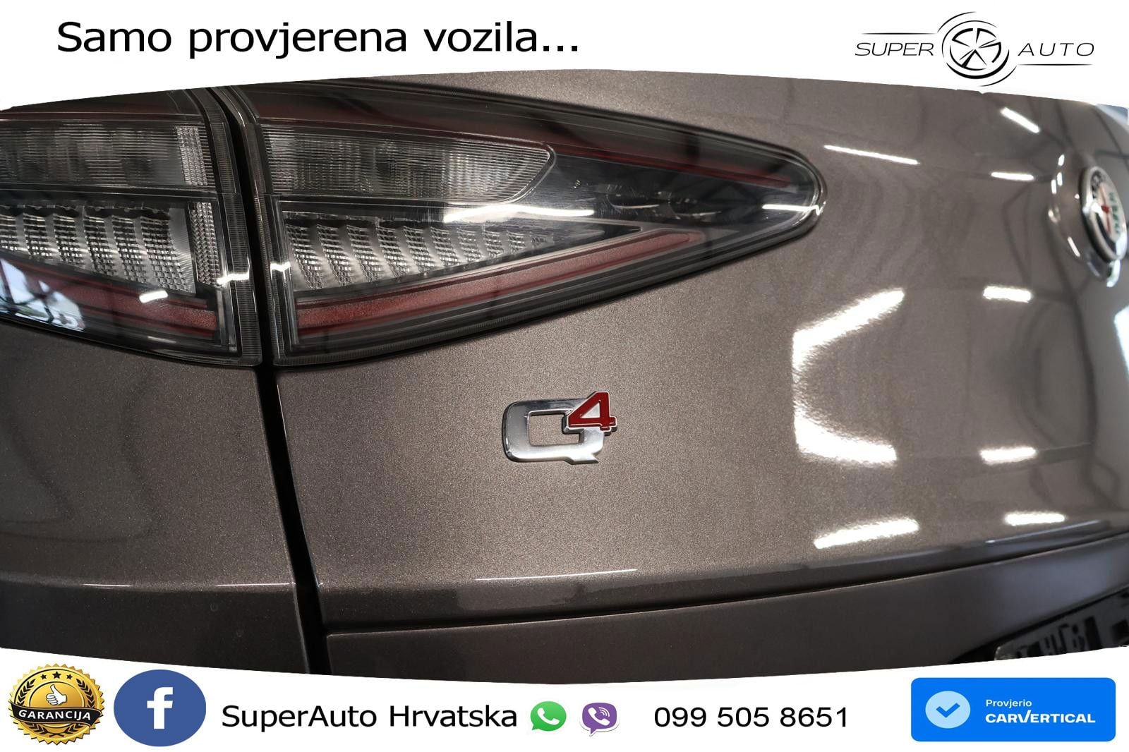 Alfa Romeo Stelvio 2.0 Turbo (280 KS) Q4 Automatic MATRIX+GR SJED+KAM