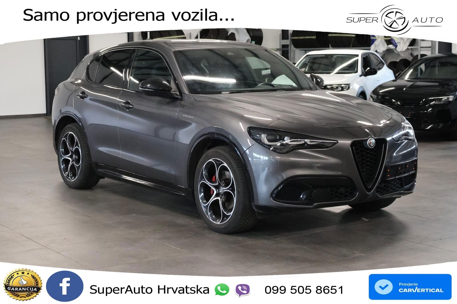 Alfa Romeo Stelvio 2.0 Turbo (280 KS) Q4 Automatic MATRIX+GR SJED+KAM