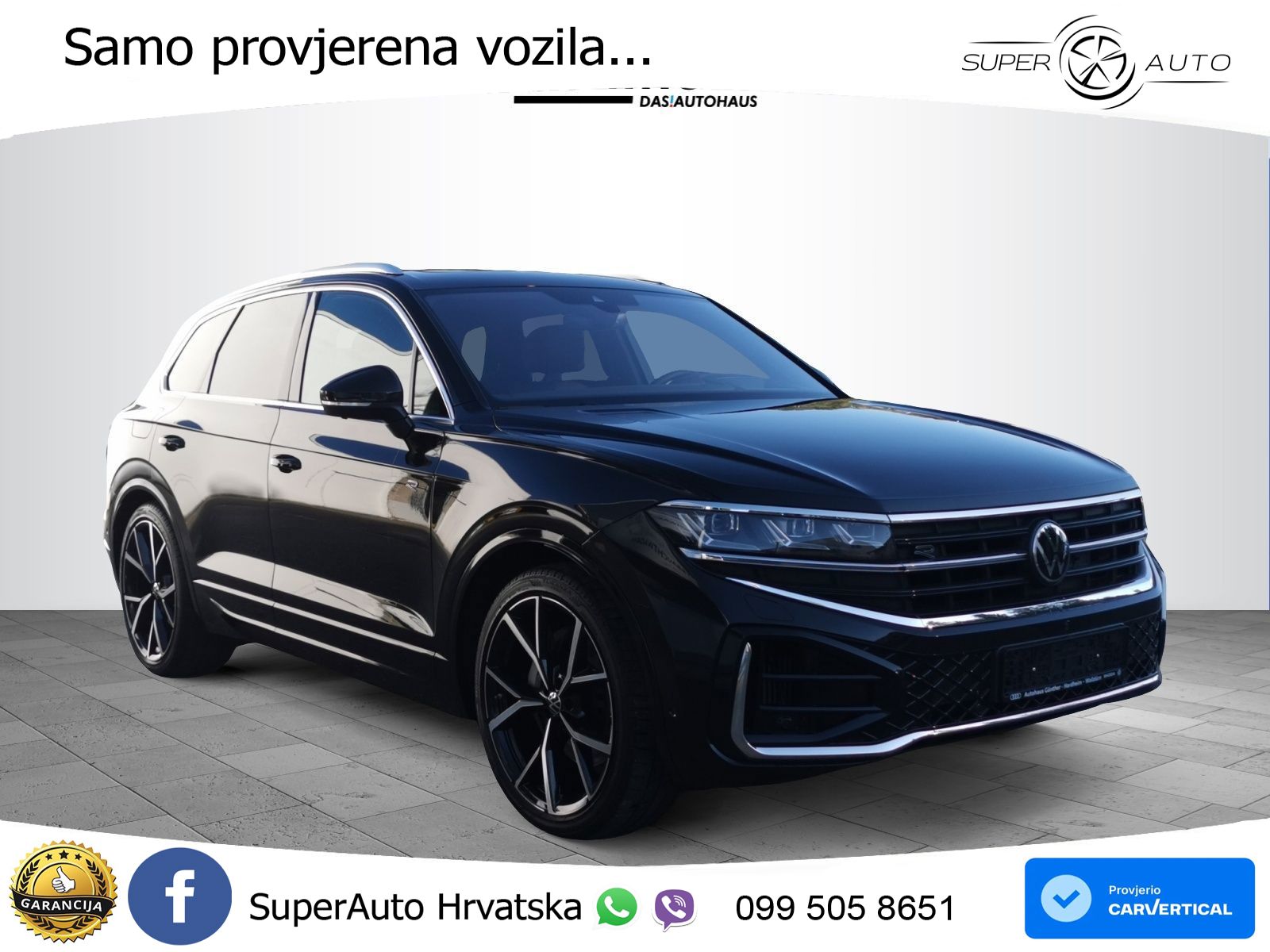 Volkswagen Touareg 3.0 V6 TSI (340 KS) 4MOTION Tiptronic ZRAČNI+ACC+GR SJED+KAM+PANO