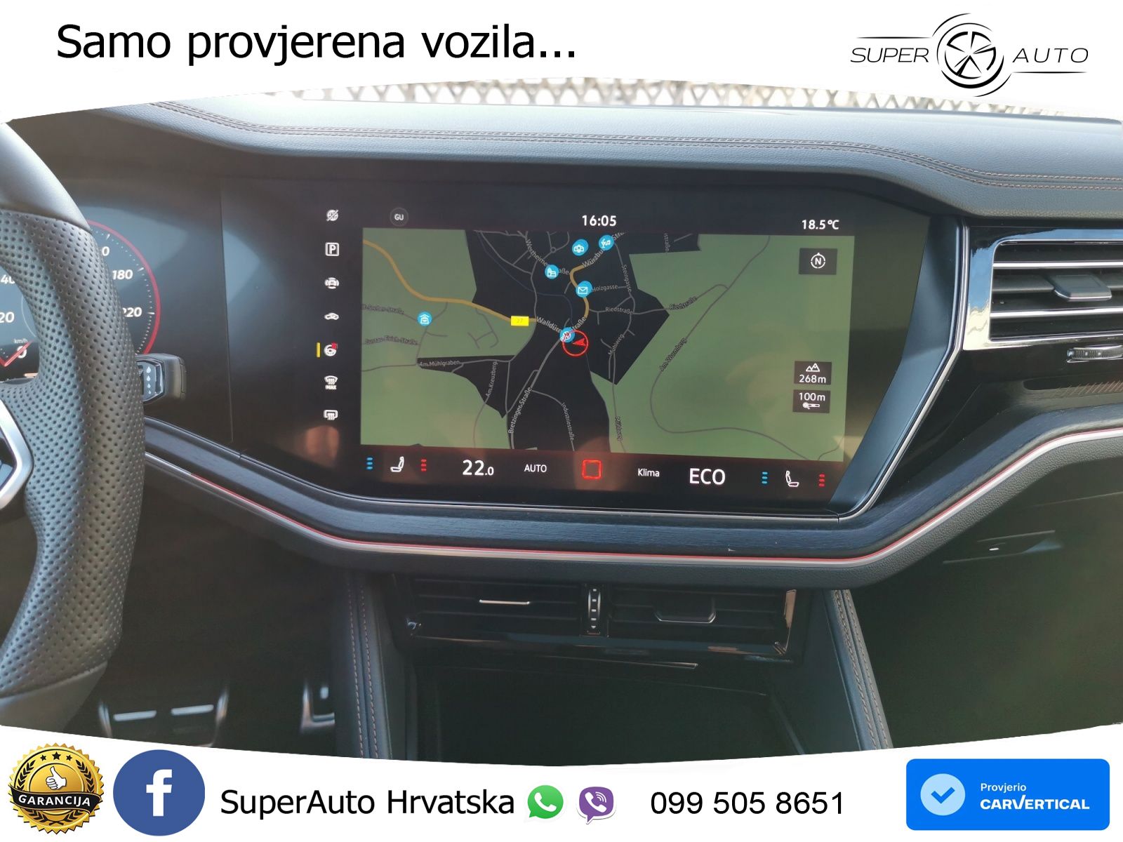 Volkswagen Touareg 3.0 V6 TSI (340 KS) 4MOTION Tiptronic ZRAČNI+ACC+GR SJED+KAM+PANO